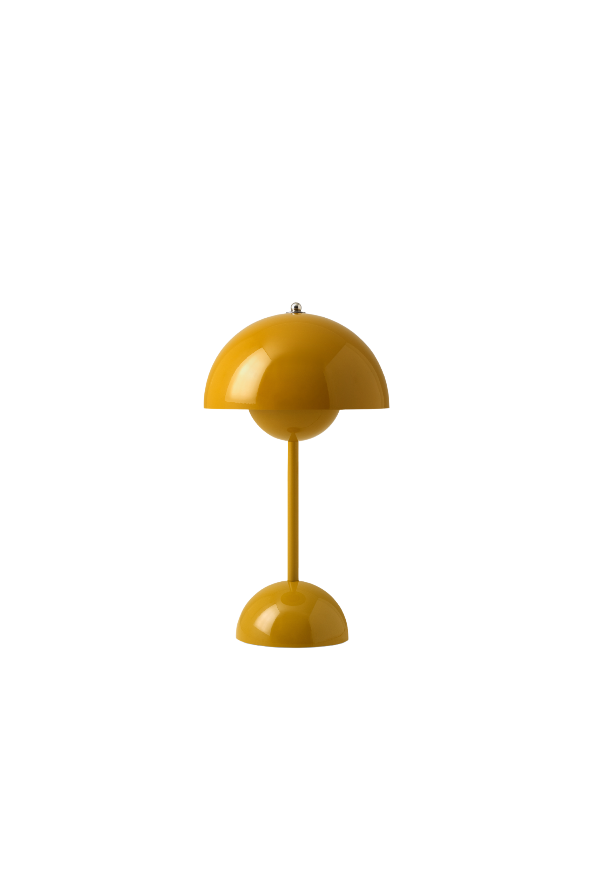 Flowerpot VP9 mustard lamp