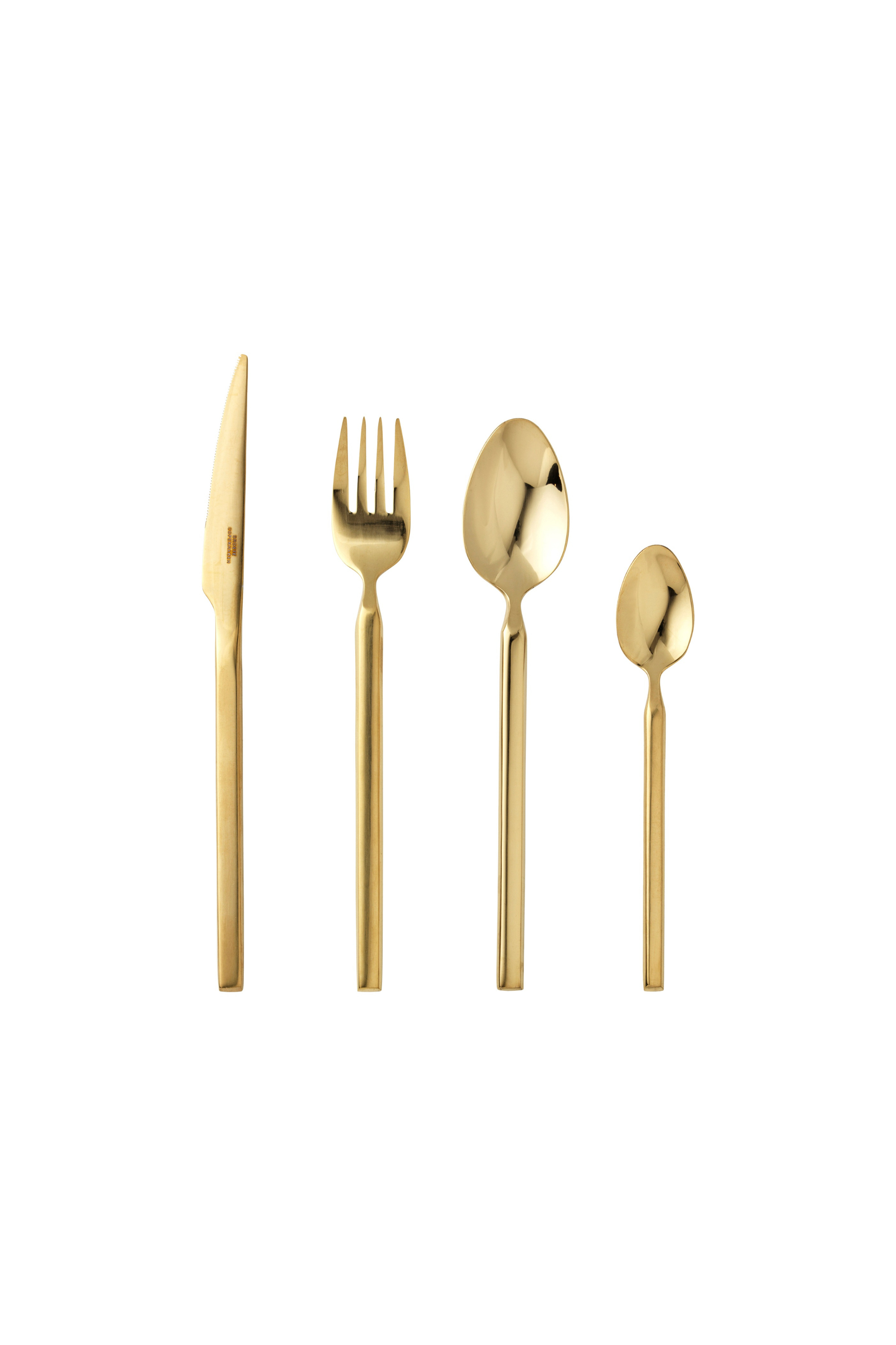 Tvis Cutlery titanium rose gold set of 16