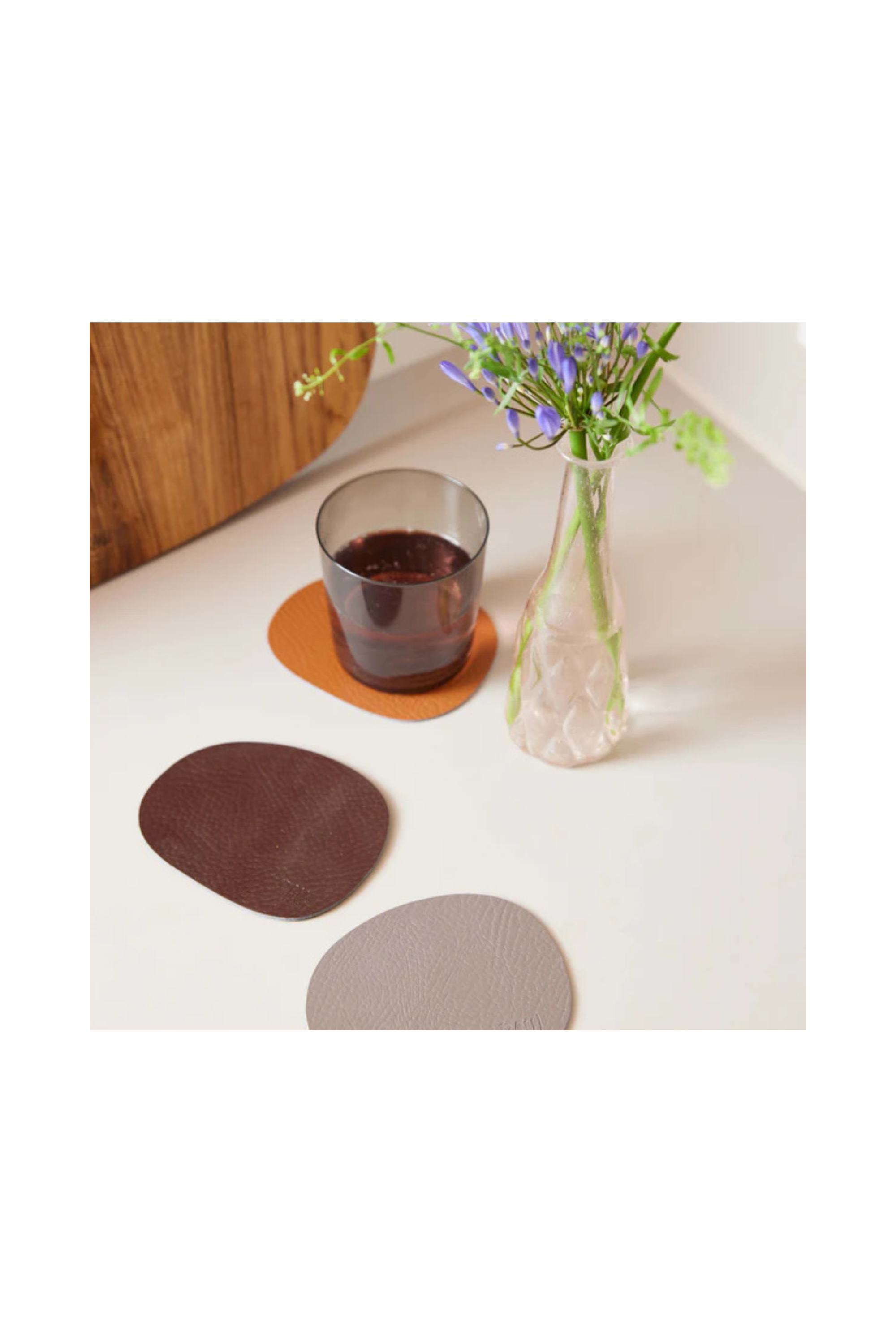RAW Buffalo coaster brown
