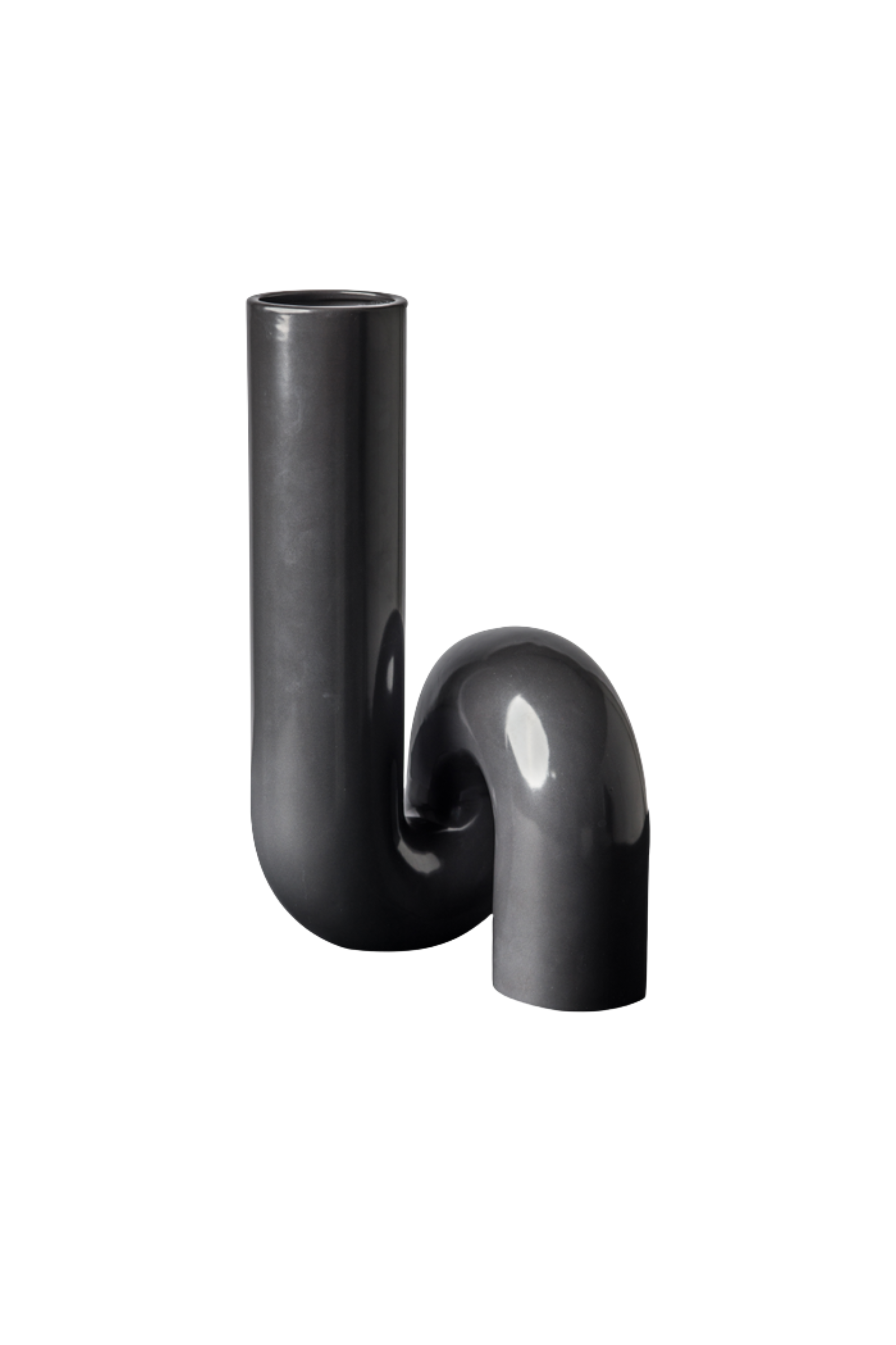 Yourtube Black Vase