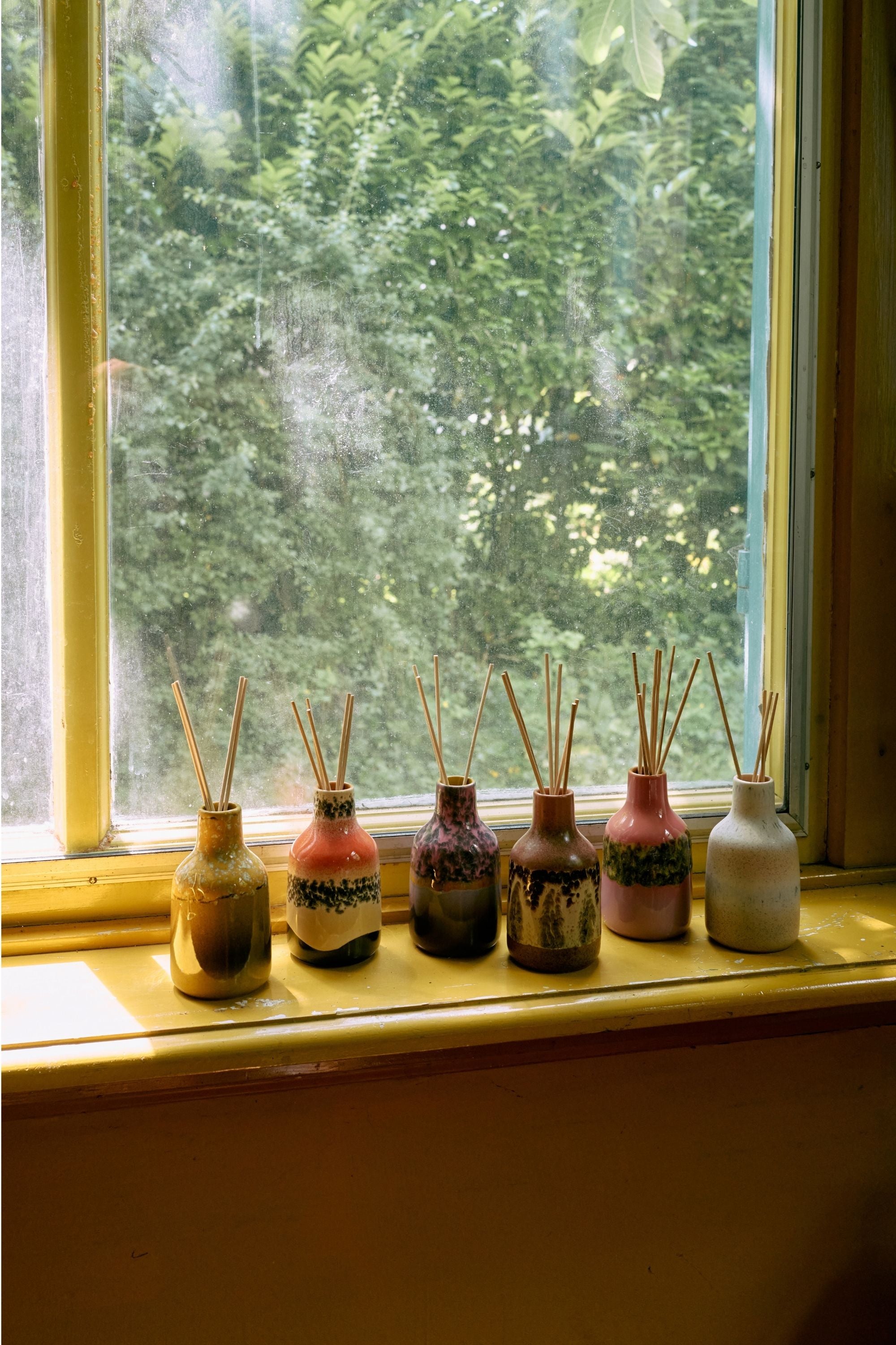 70s ceramics: fragrance sticks - Vancouver