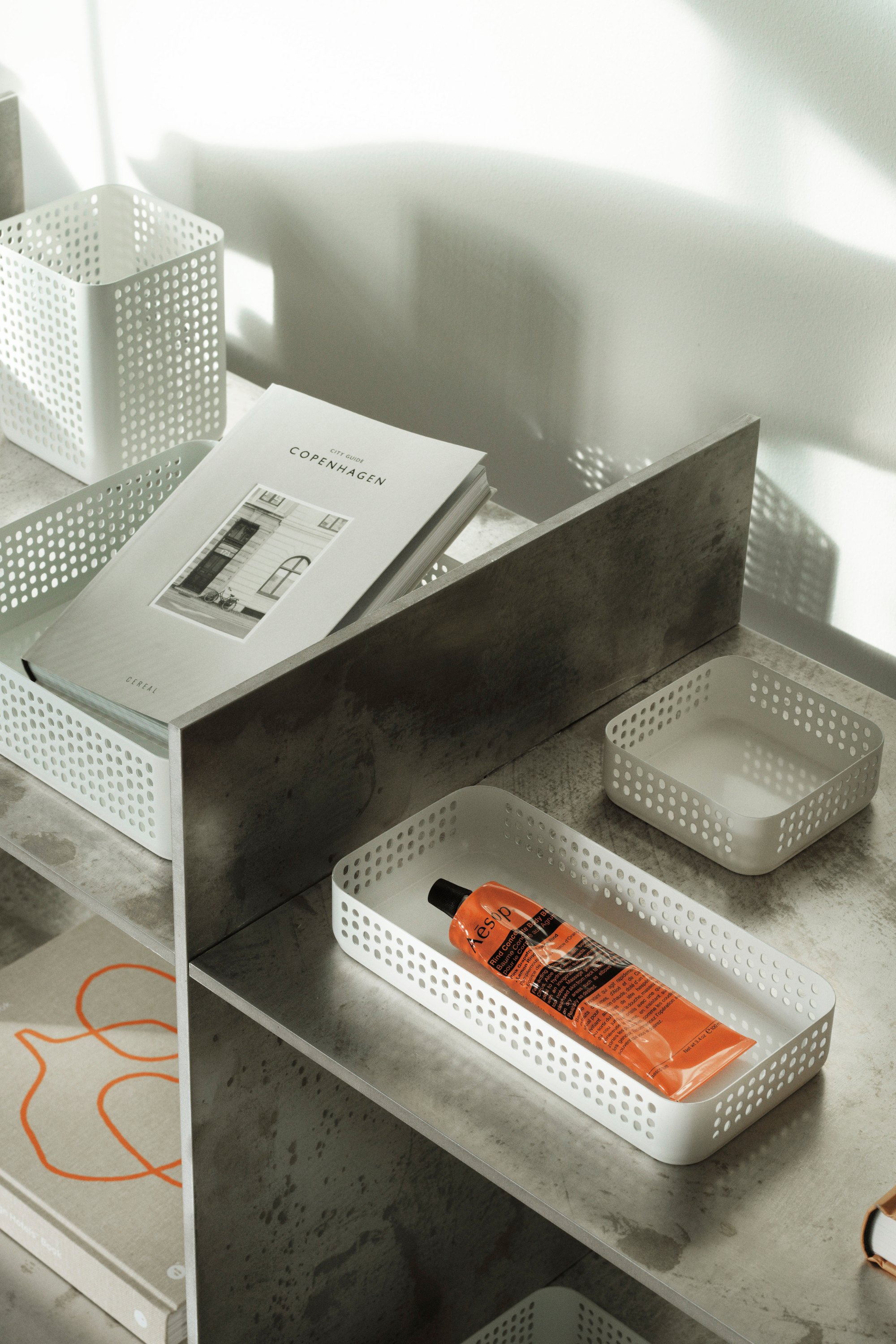 Nic Nac Small Storage White