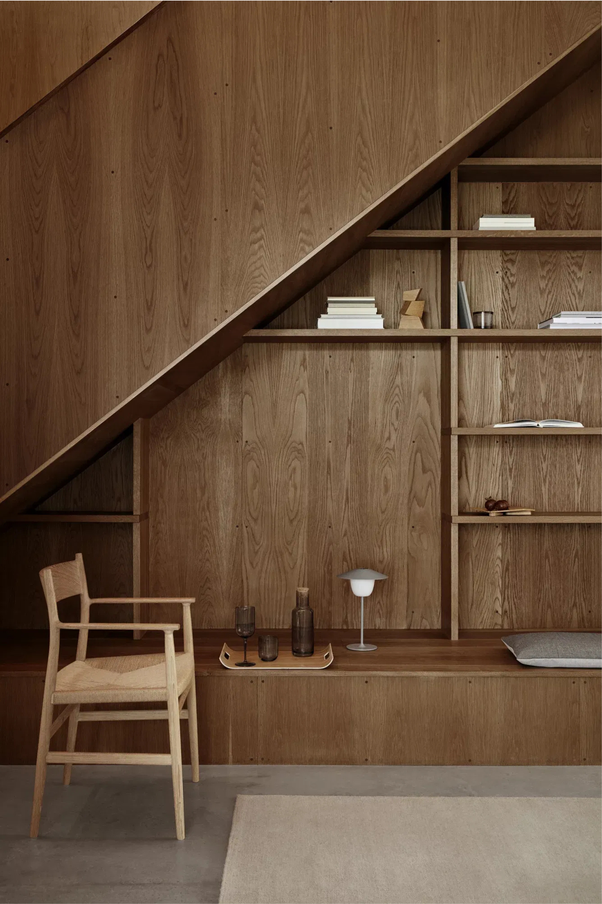 Wilo tálca, tölgy, S