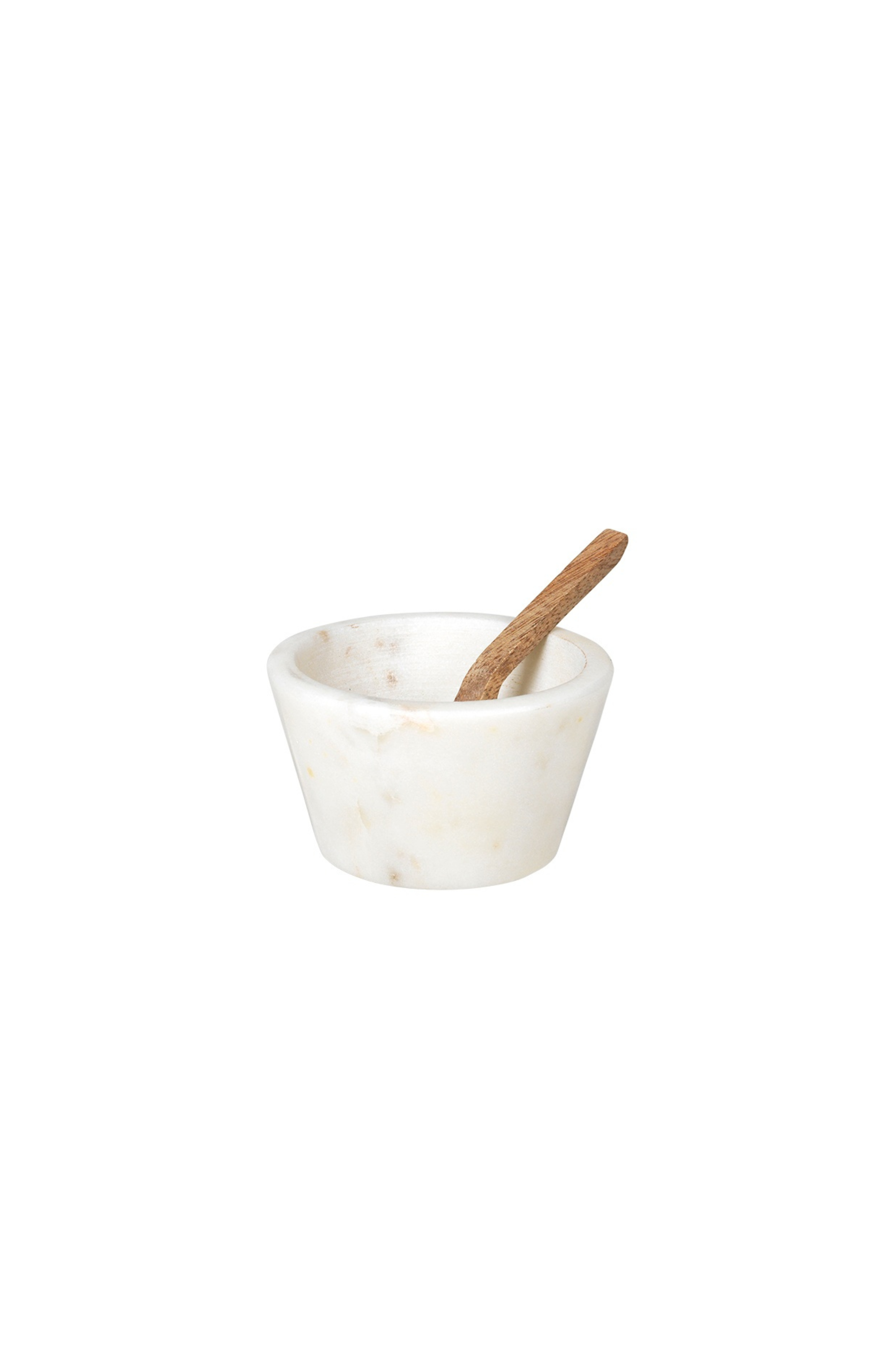 Marina Bowl with spoon, white