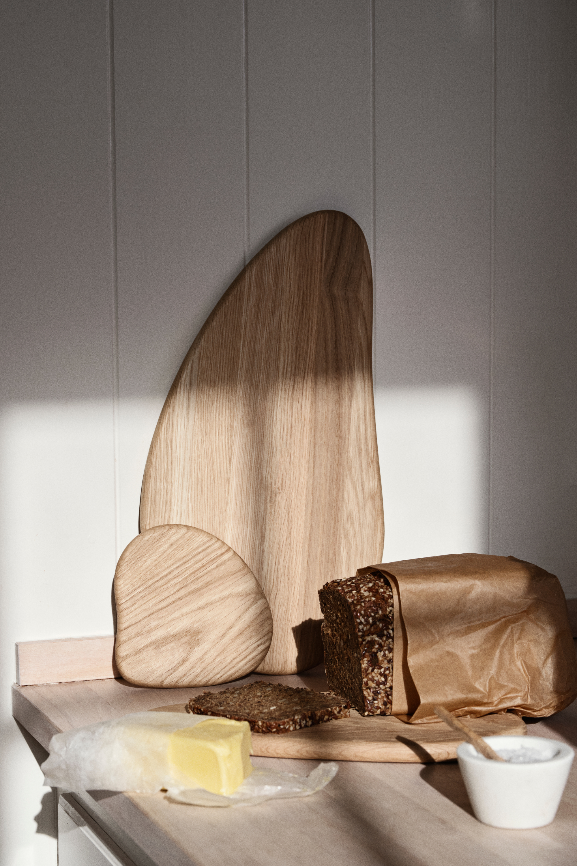 Marina Bowl with spoon, white