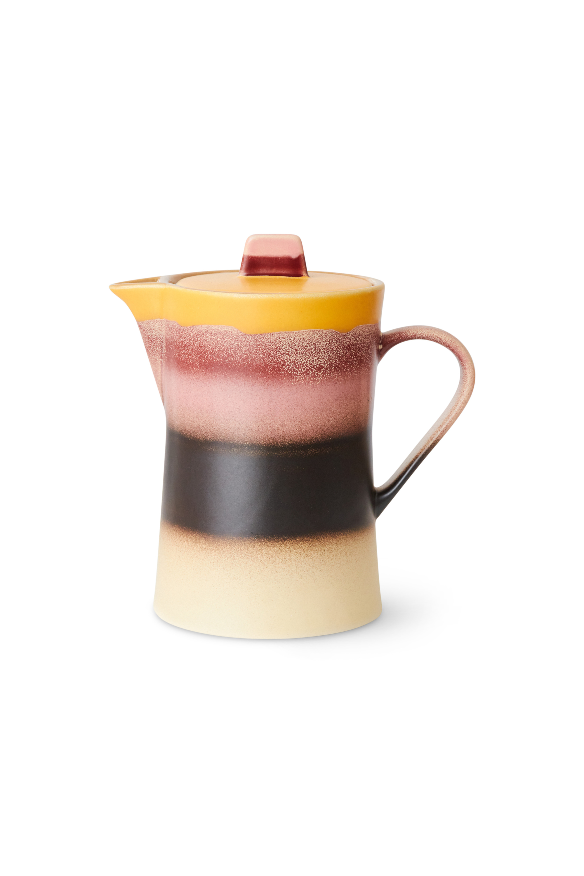 70s Ceramics Sunset Teáskancsó