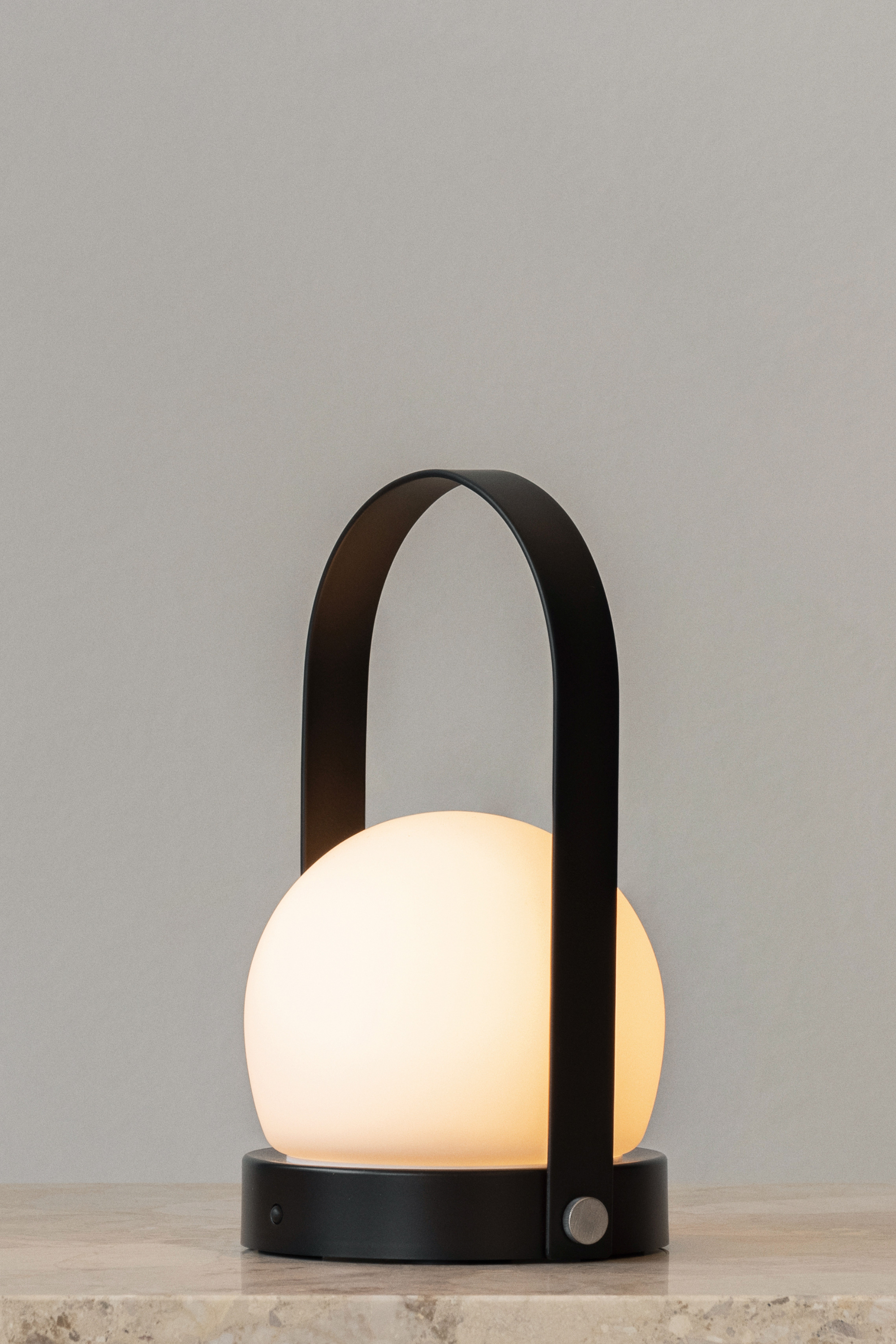 Carrie Black Portable Lamp