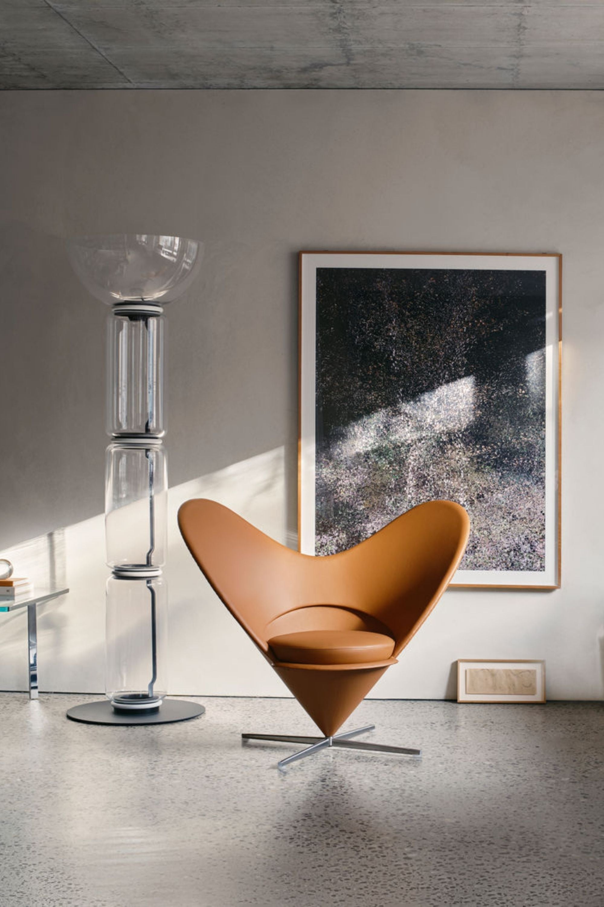 Heart Cone Chair Light Sage