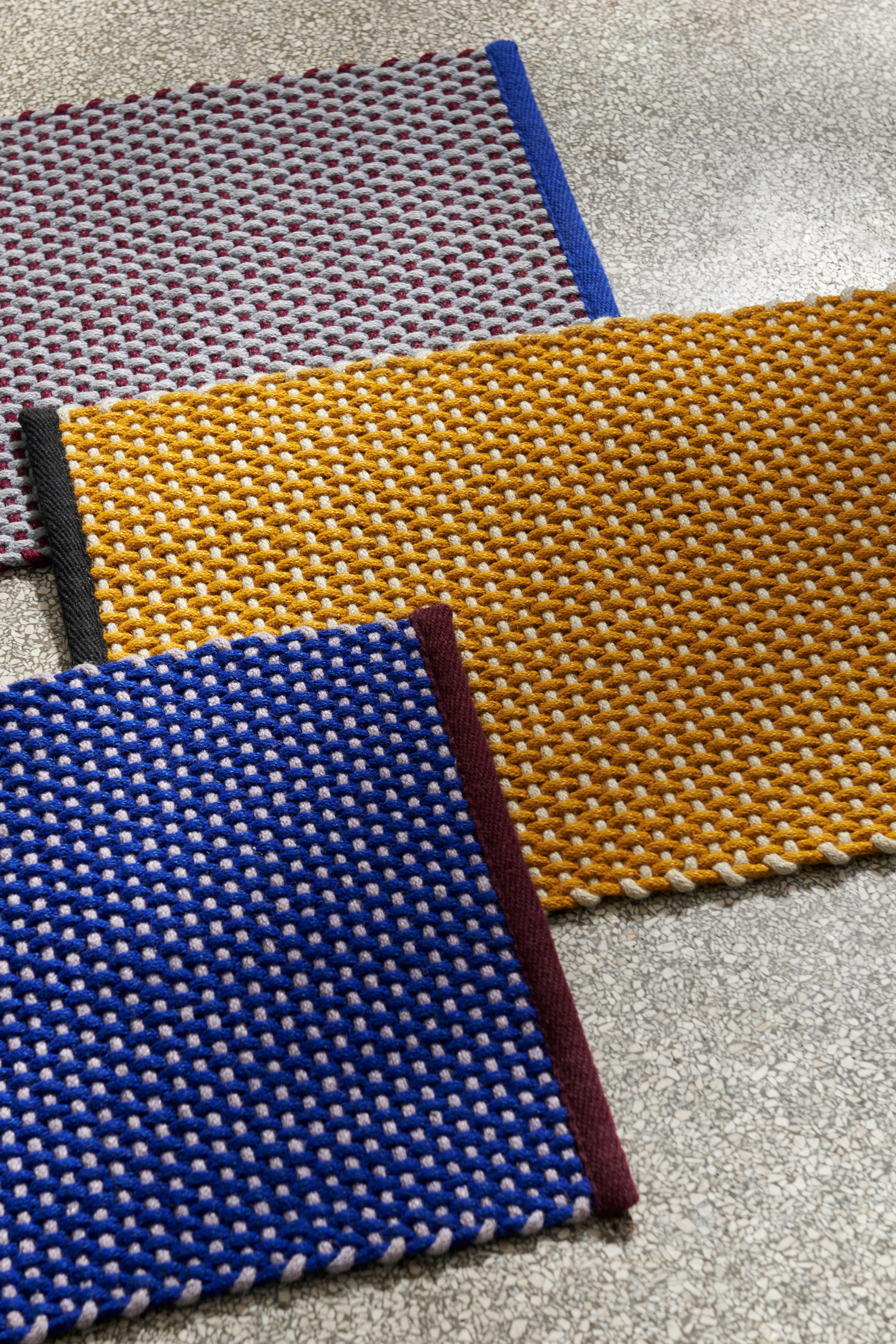 Door mat ochre