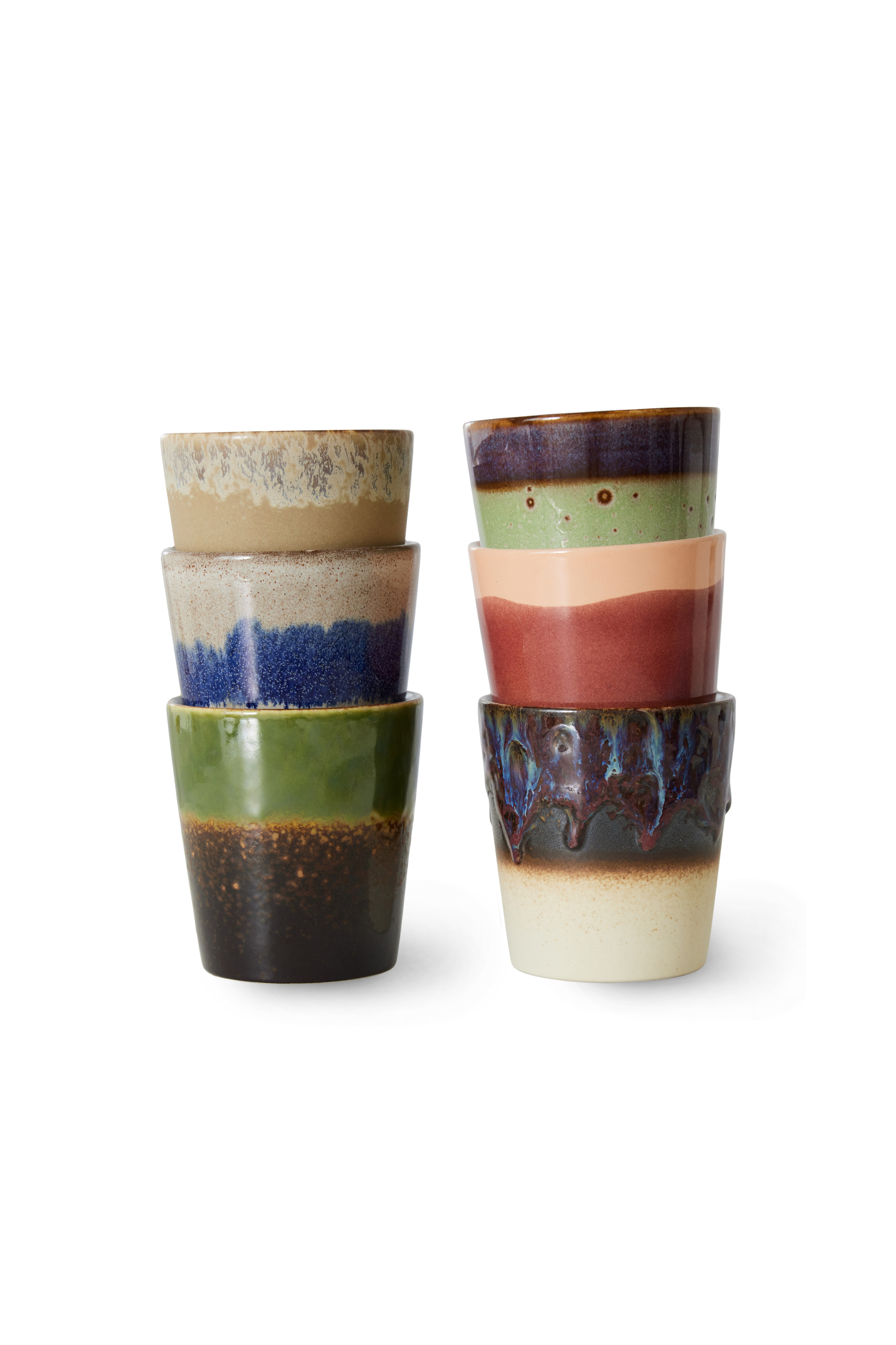 70s Ceramics Grounding Coffee Mugs