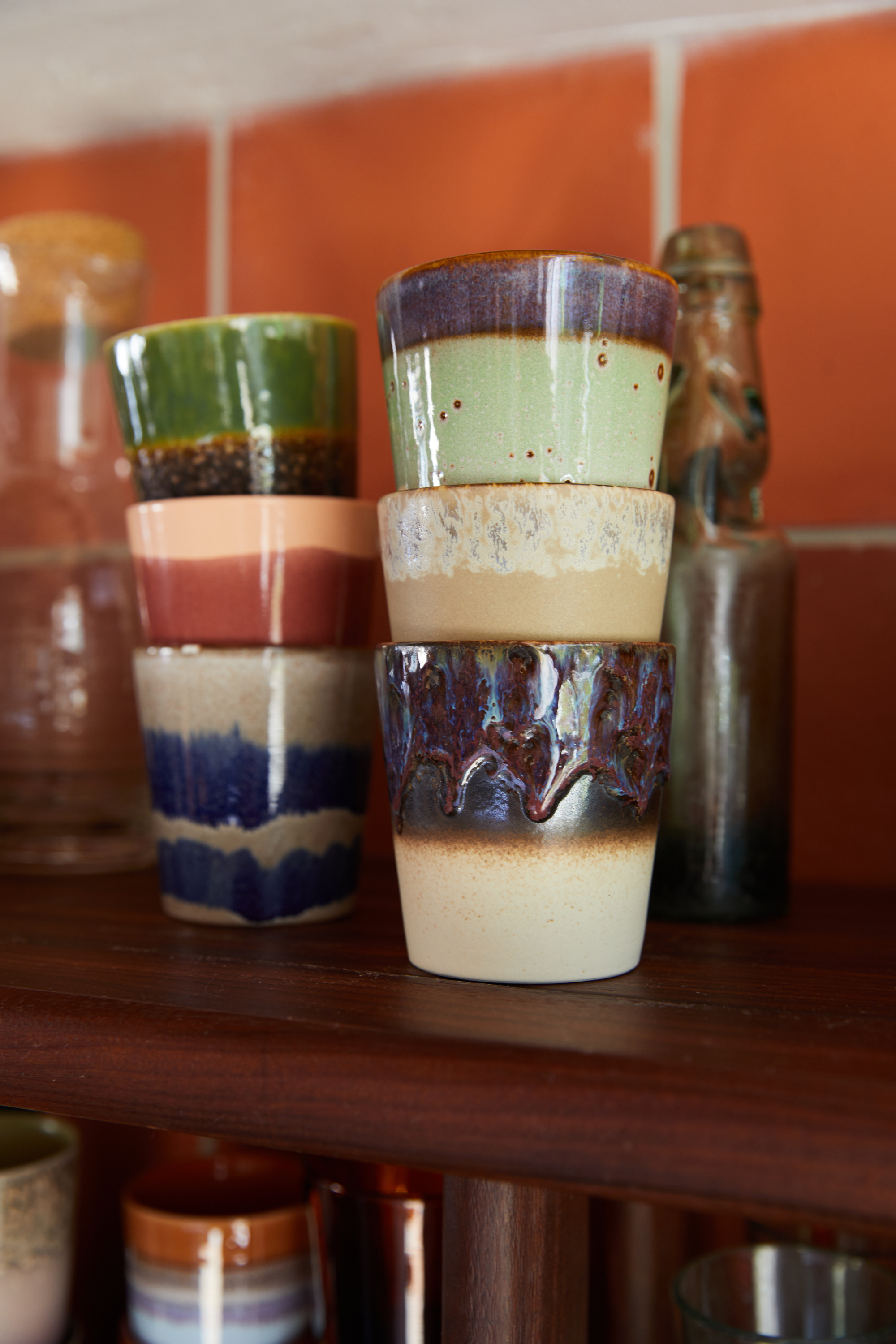 70s Ceramics Grounding Coffee Mugs