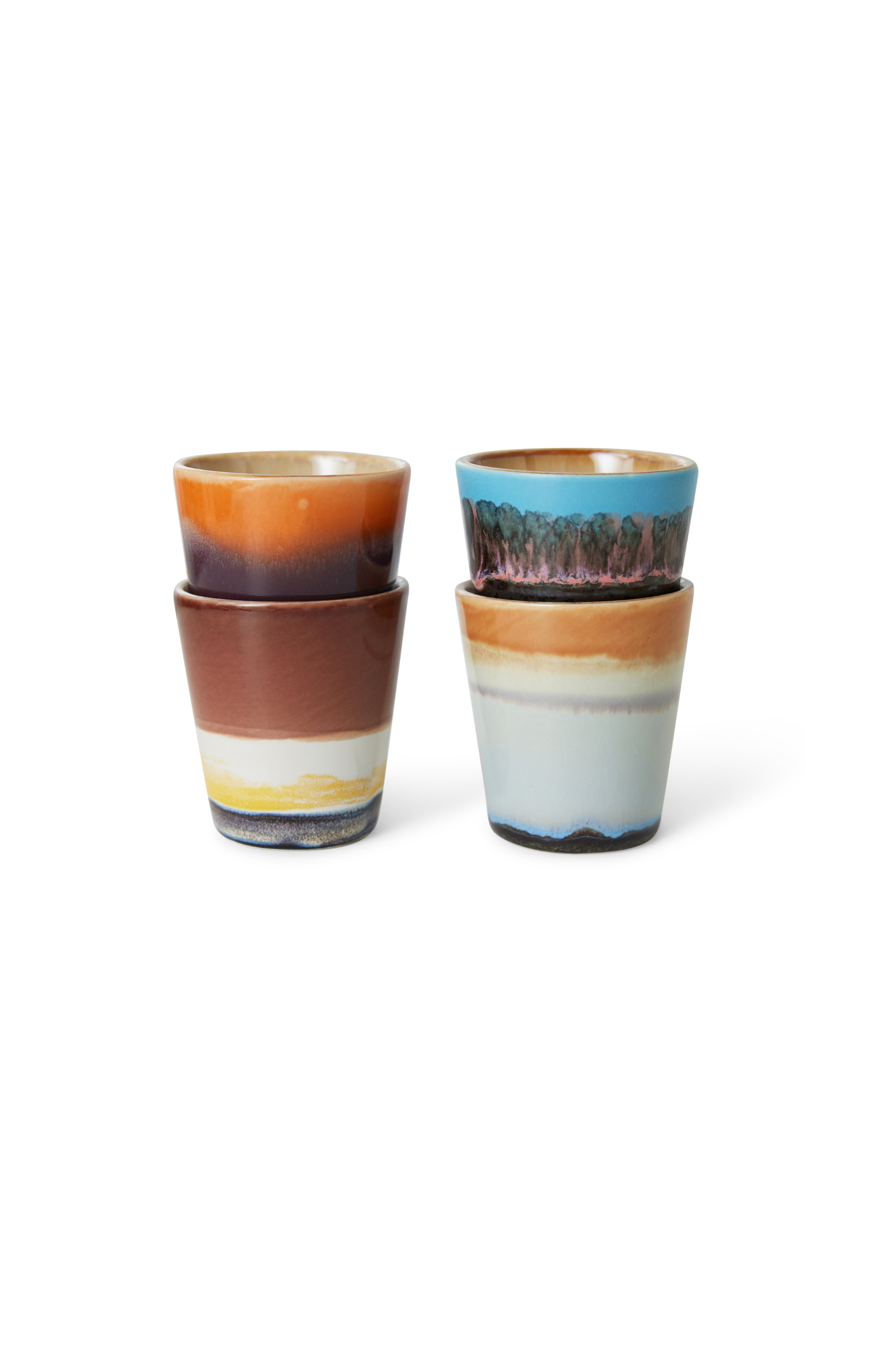70s Ceramics Solar Ristretto Cup Set