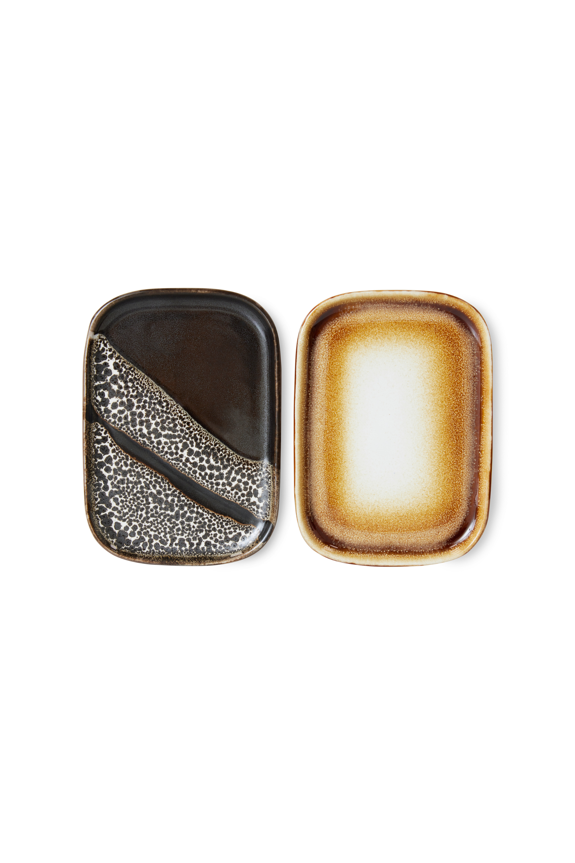 70s ceramics small trays