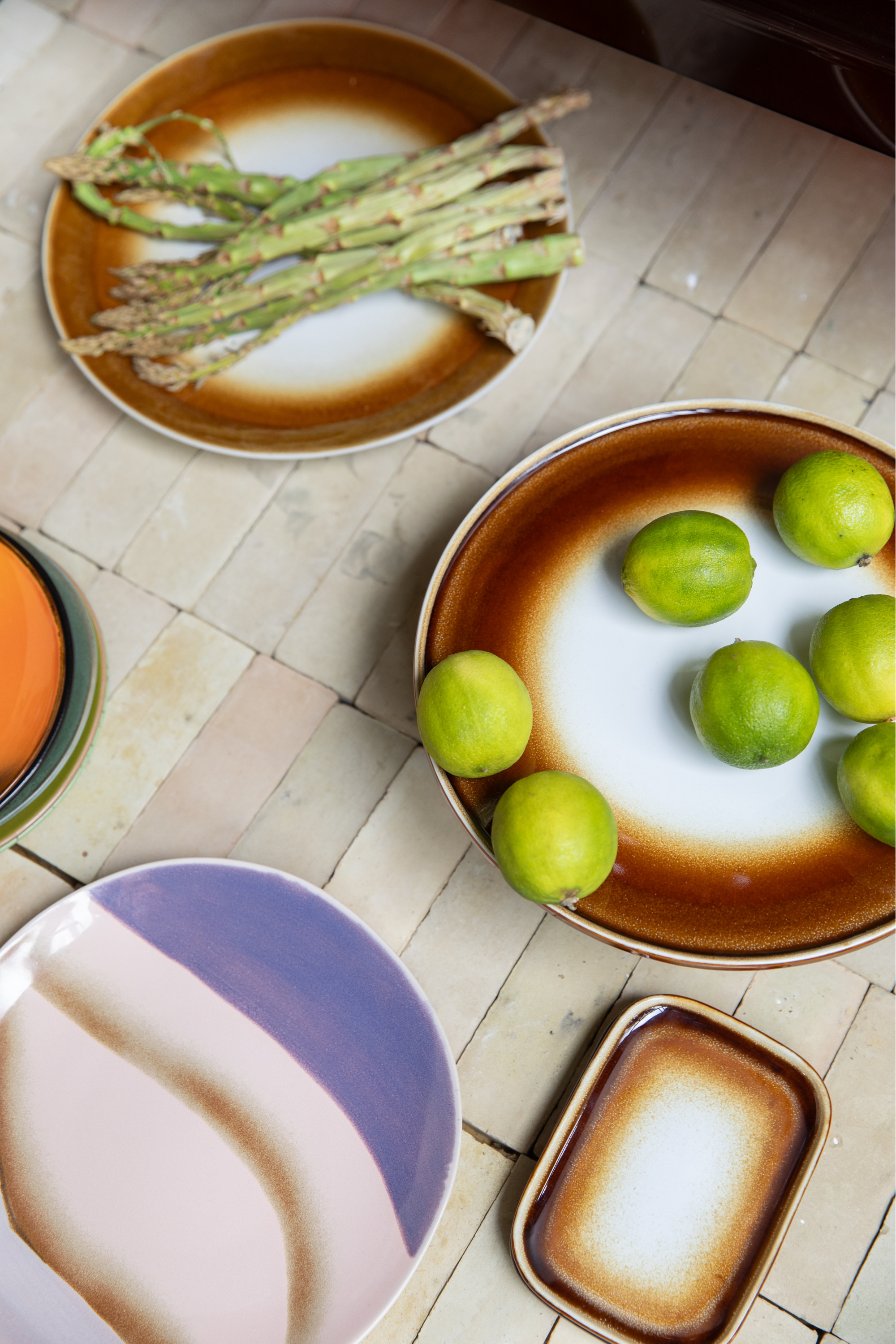 70s ceramics small trays