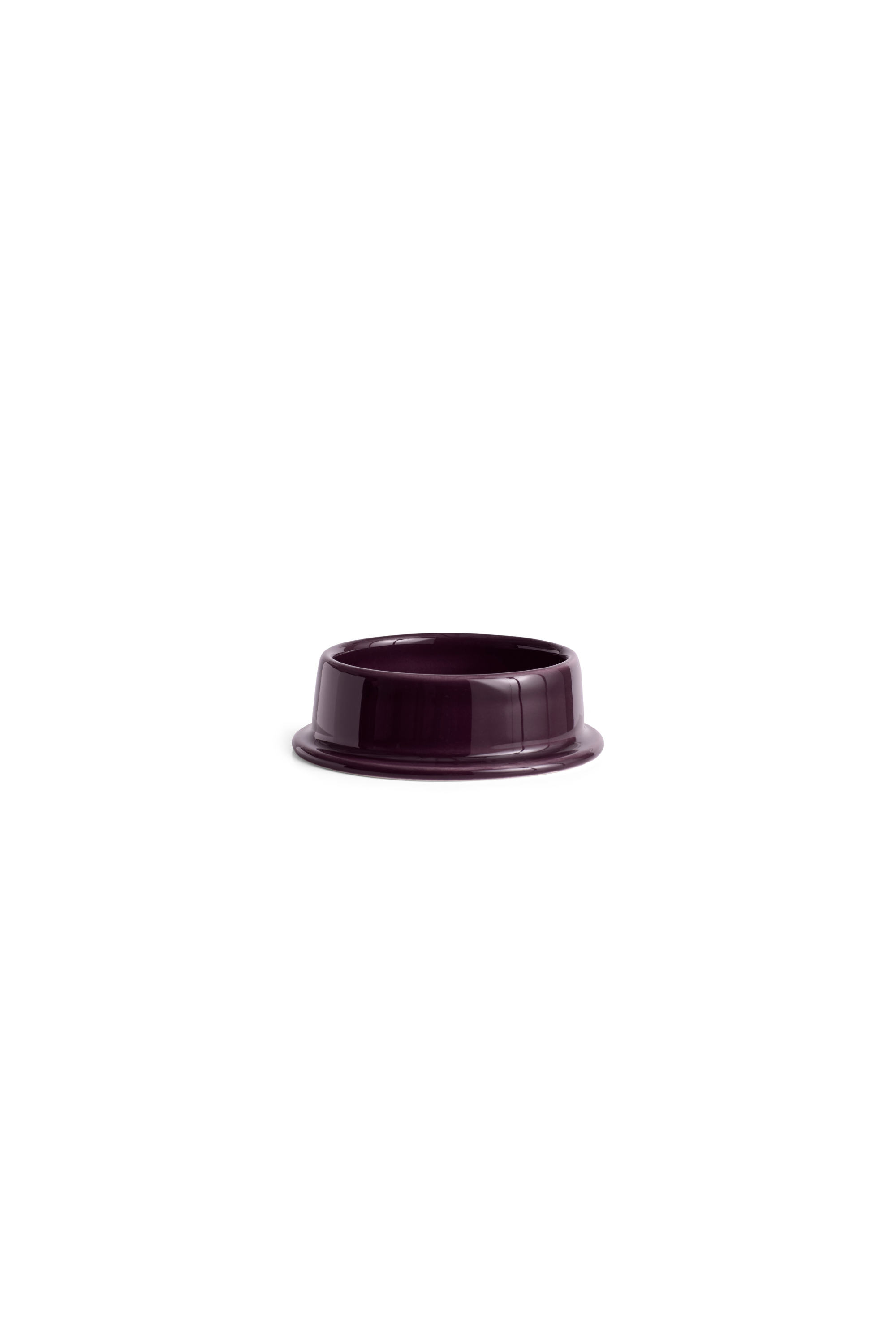 Column Dark Red Candle Holder S