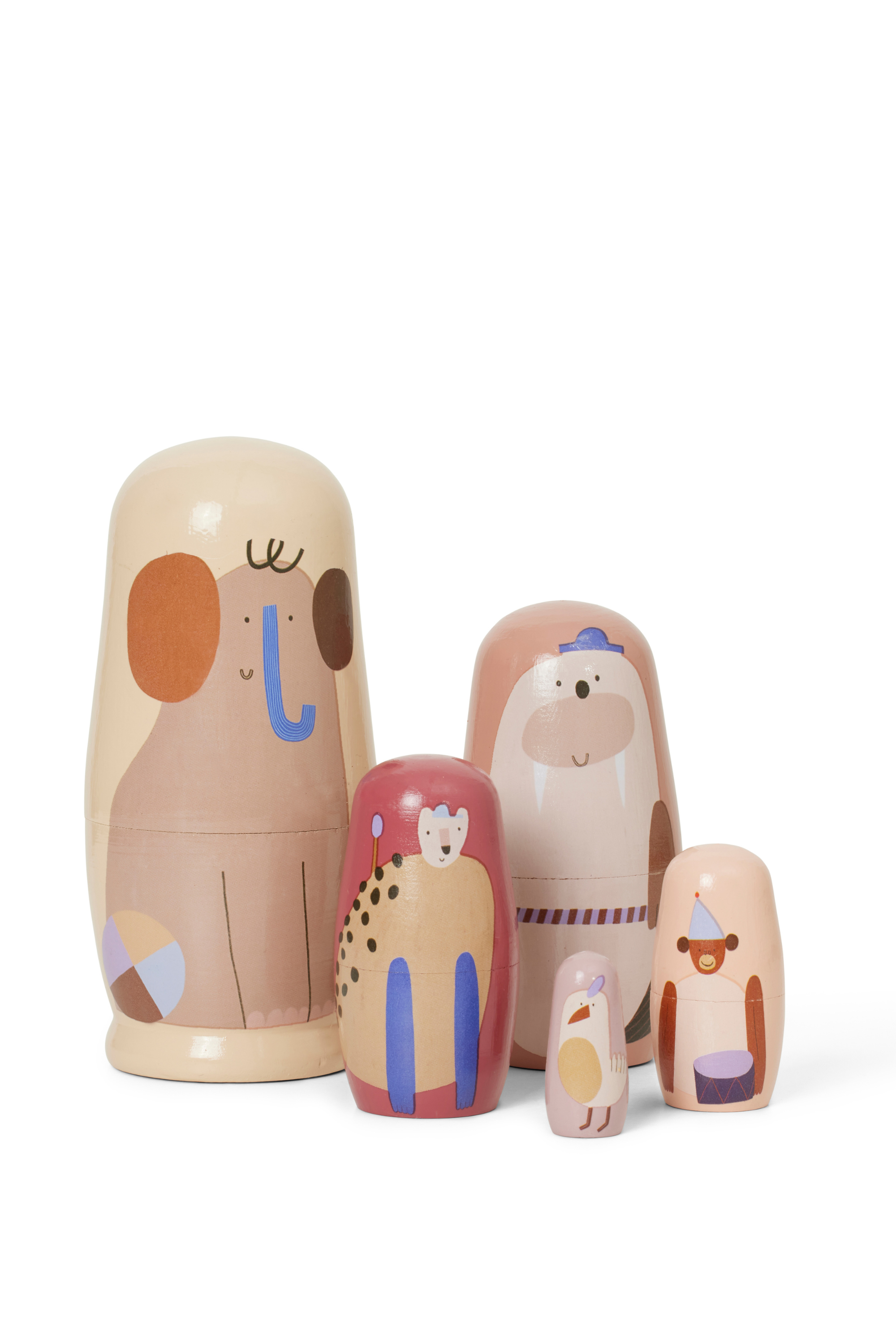 Critter egymásba illeszthető babák