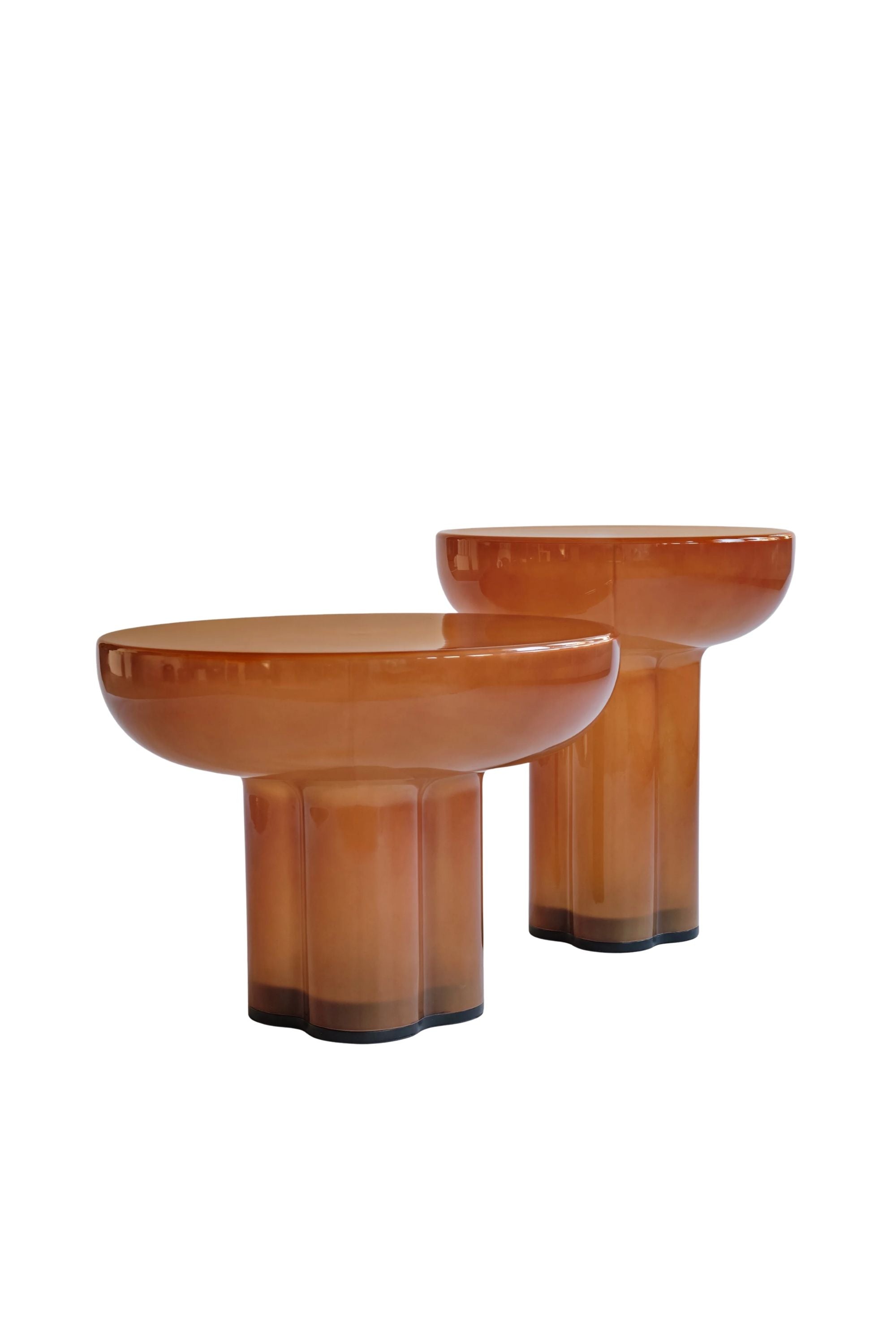 Crown Tall asztal karamell