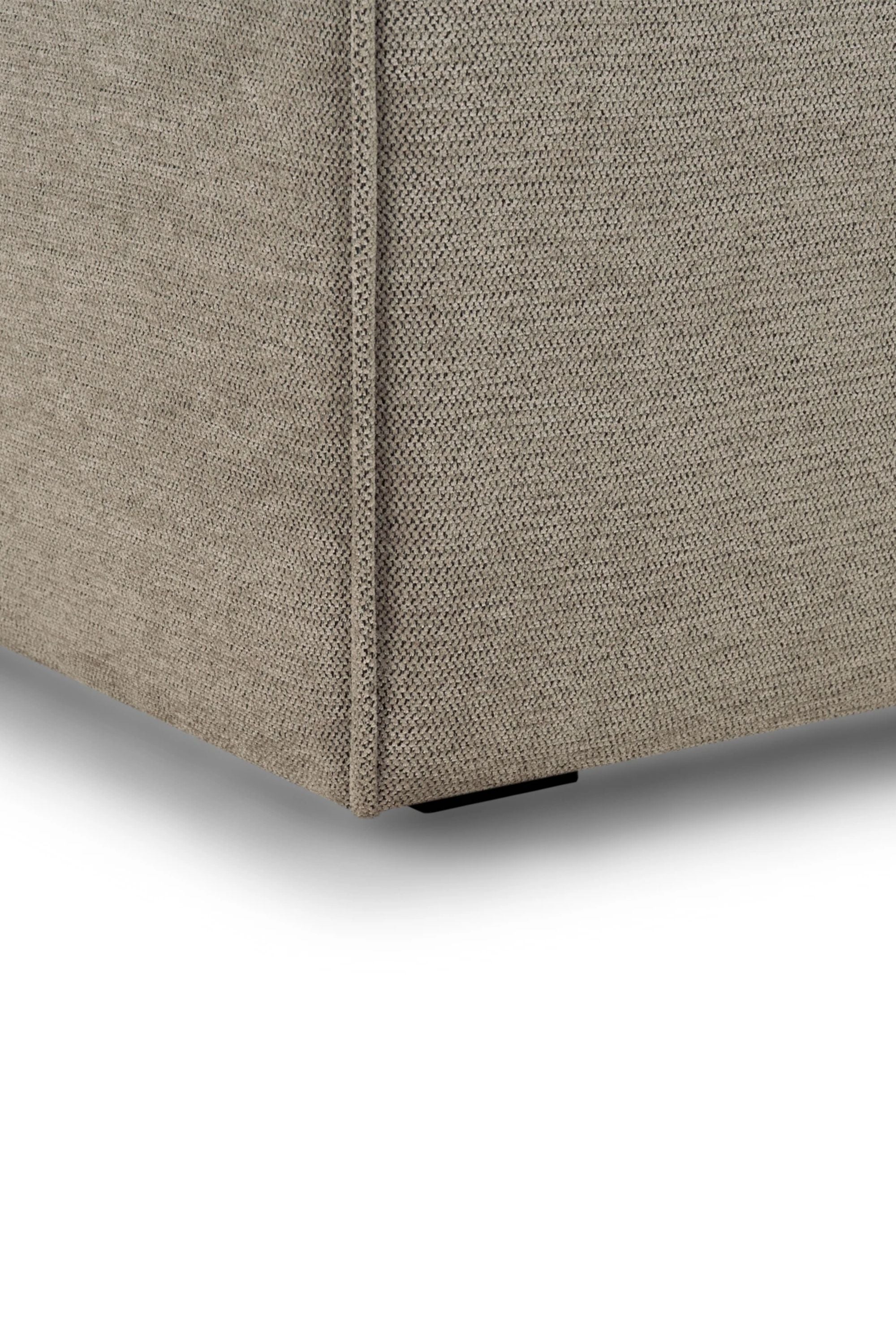 Dane Chaise longue arm right Impression Greige