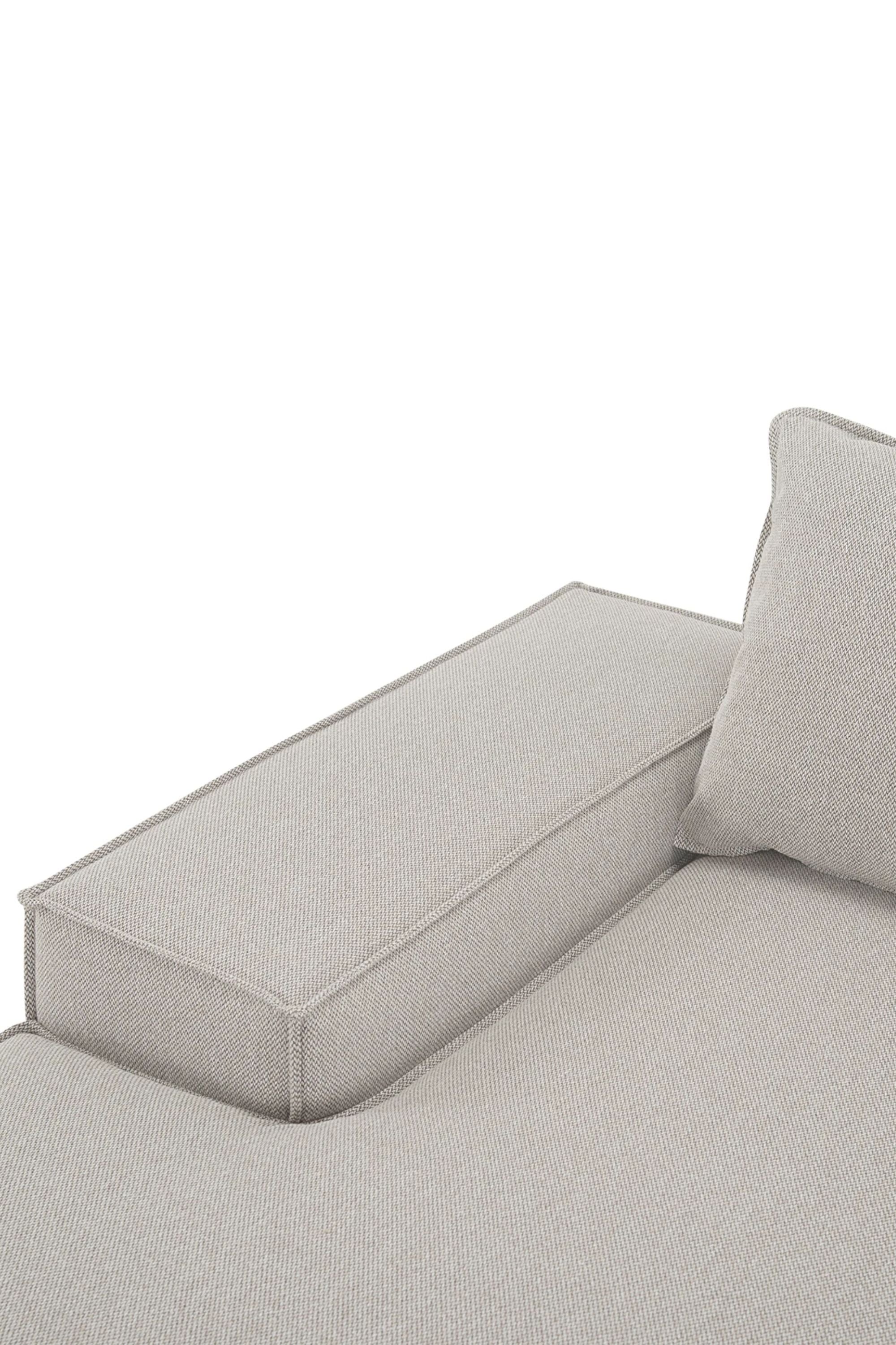 Daphne Sofa Module Left Chaise Longue Agnes Brown