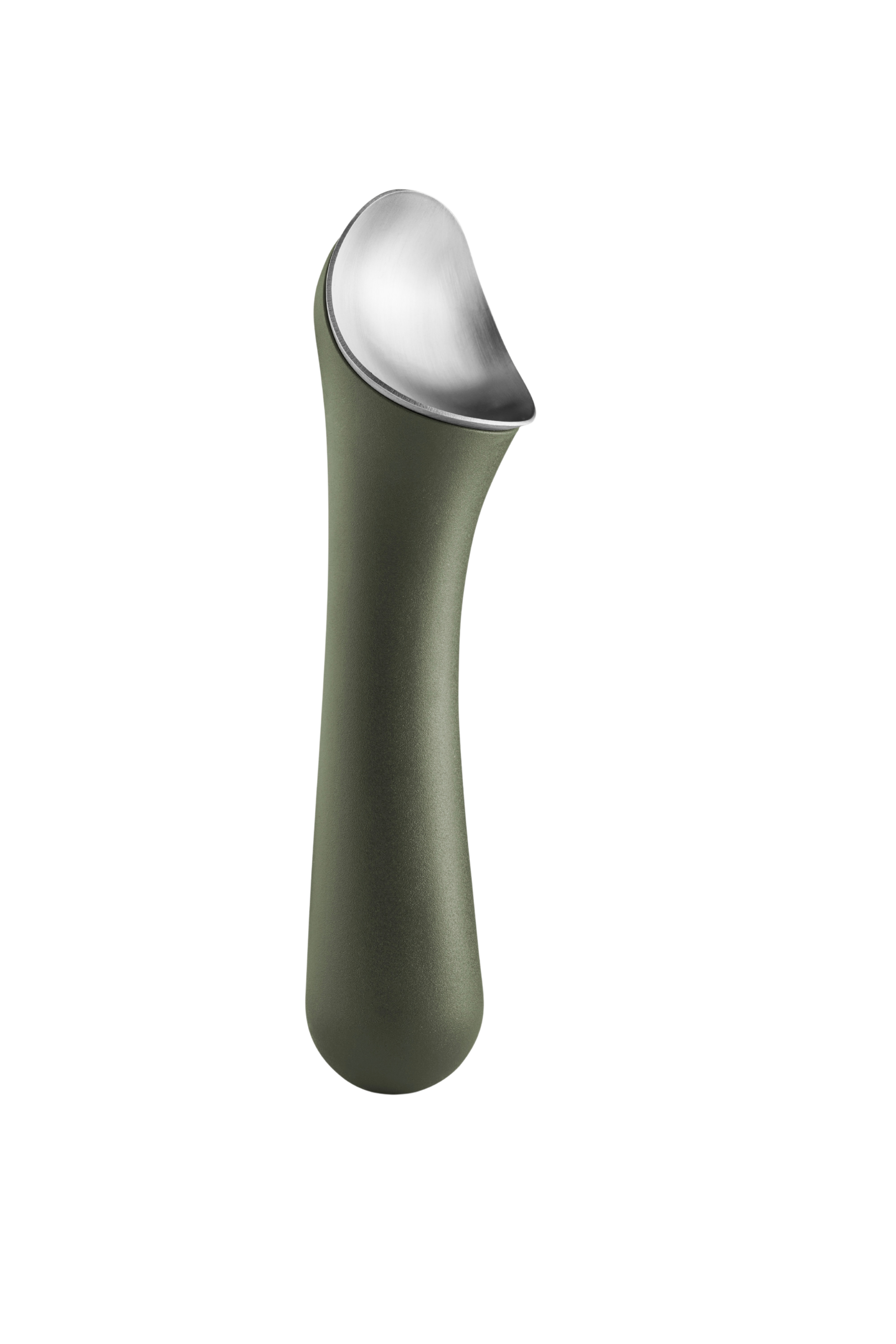 Green tools Ice cream spoon