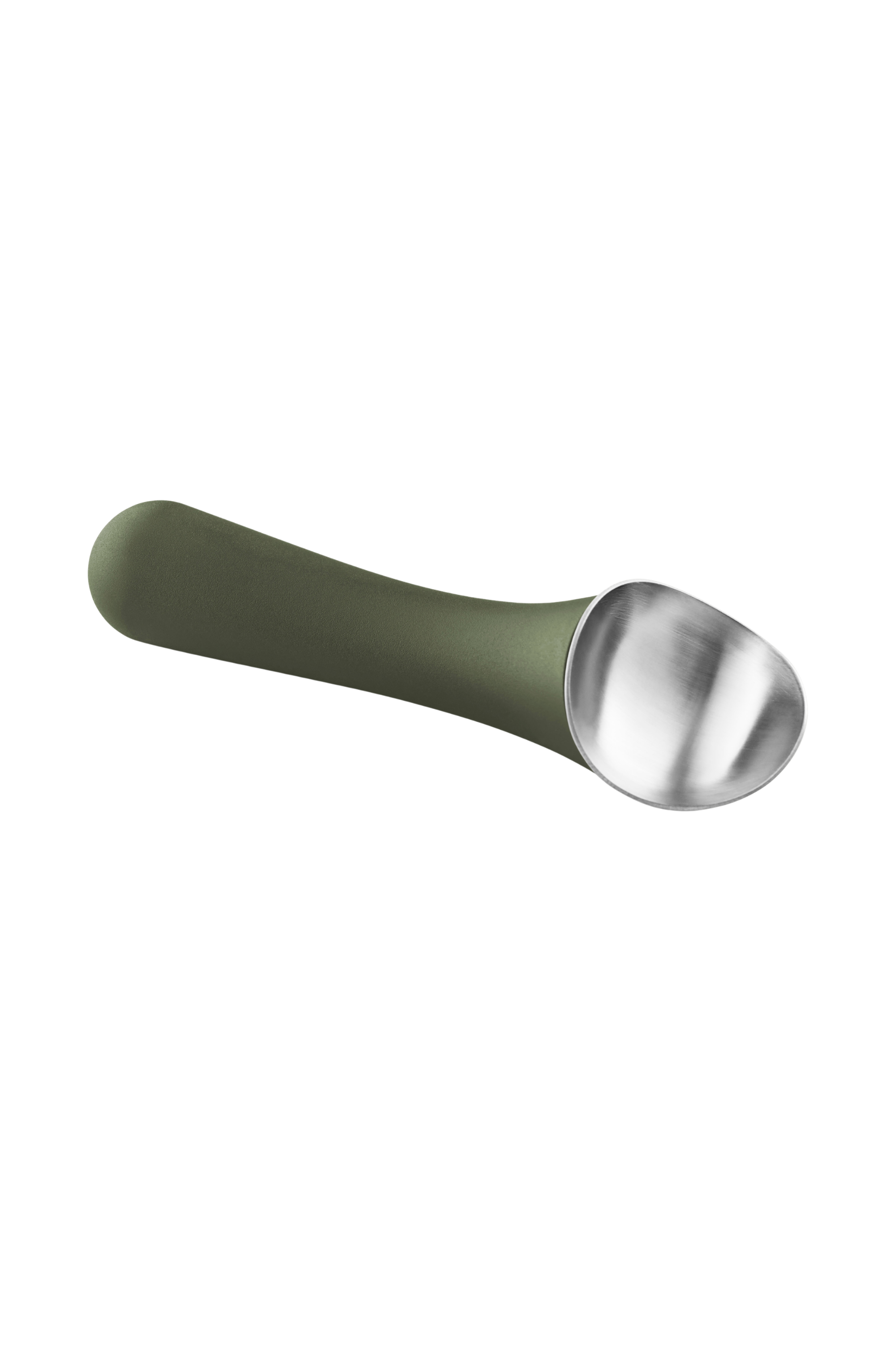 Green tools Ice cream spoon