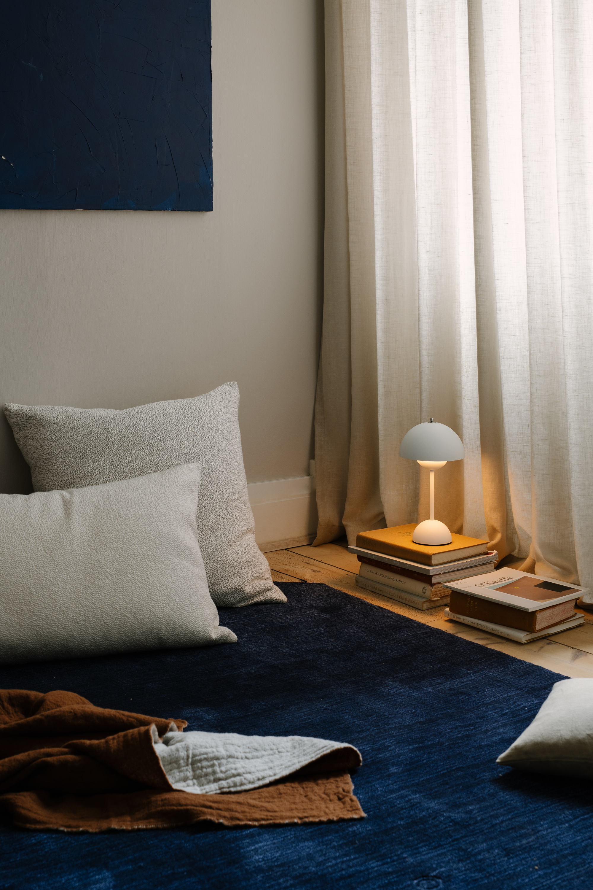 Flowerpot VP9 matt világos szürke lámpa