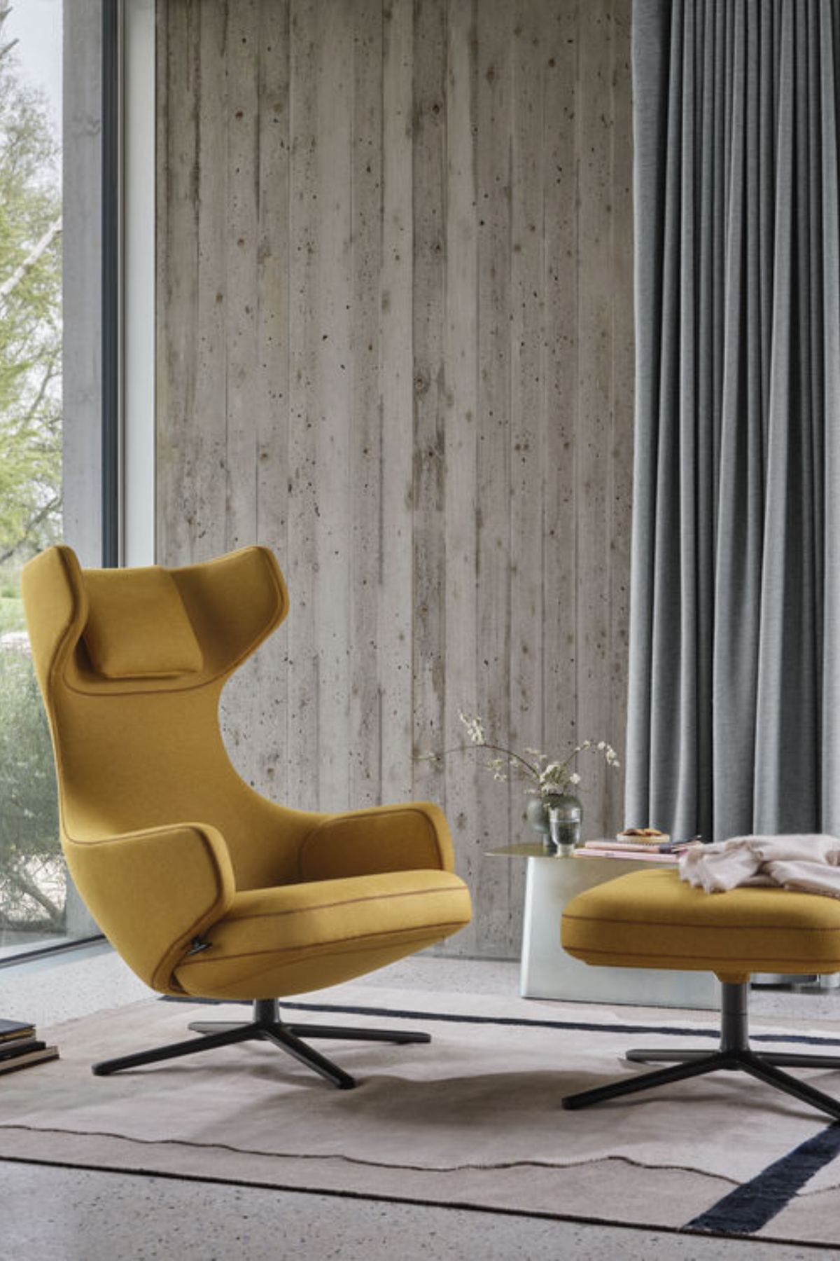Grand Repos Lounge Szék, Cosy 2, Canola