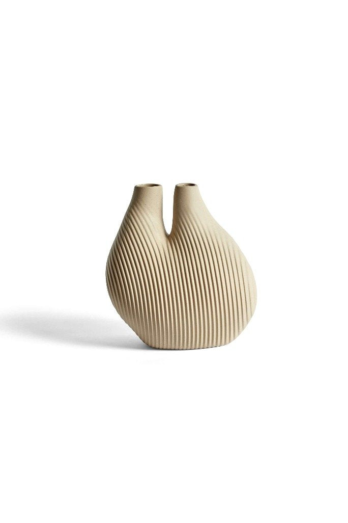 W&S Chamber vase, light beige