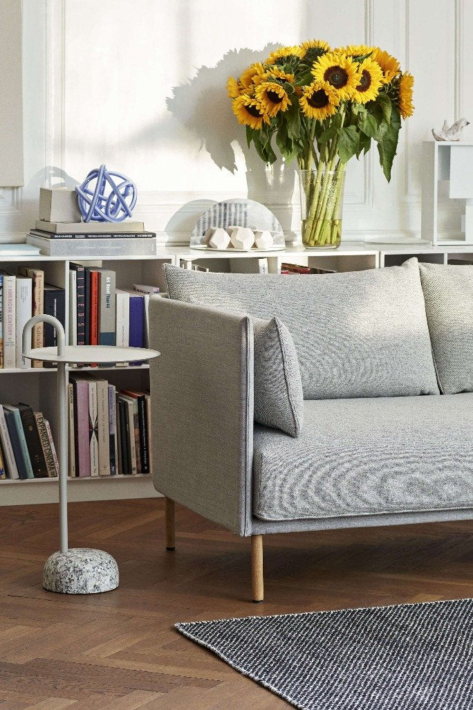 Bowler table, beige