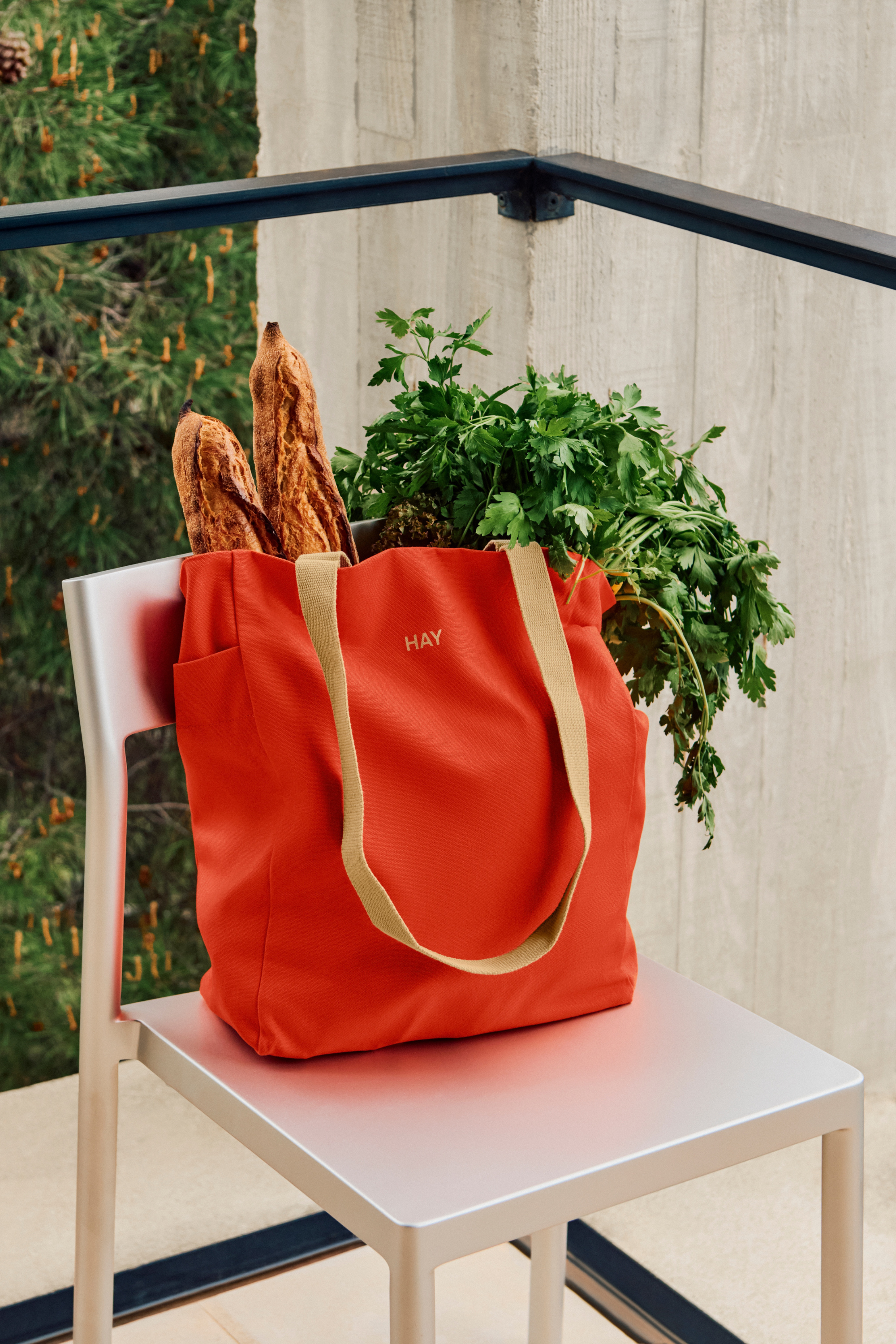 Everyday M vászontáska piros