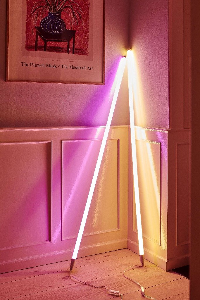 Neon tube, pink