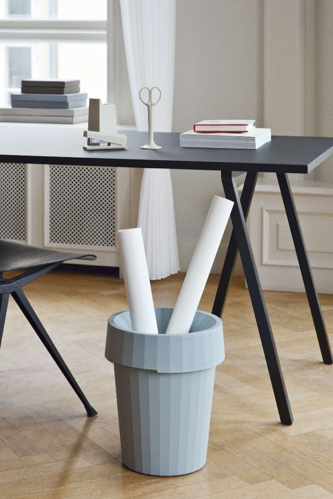 Shade bin, grey