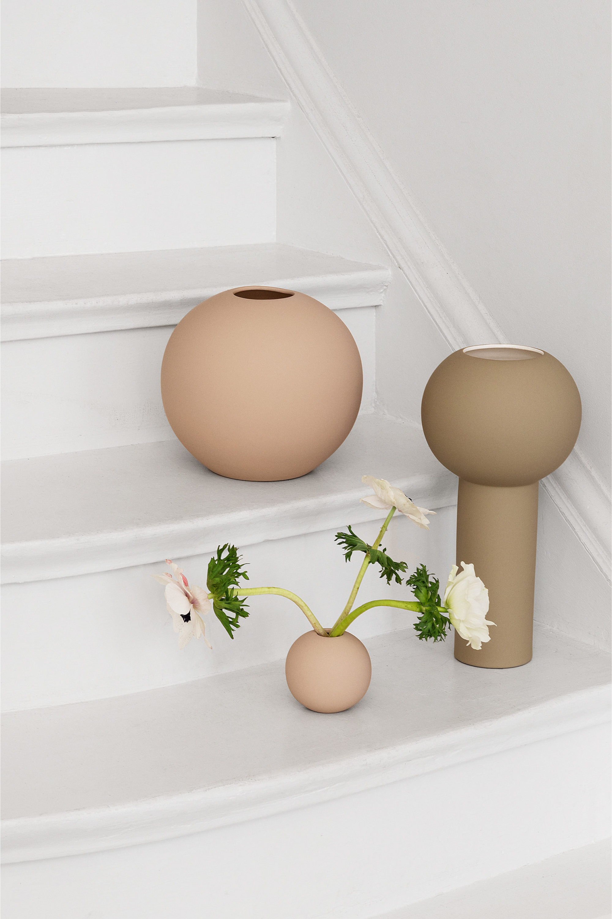 Ball blush big vase