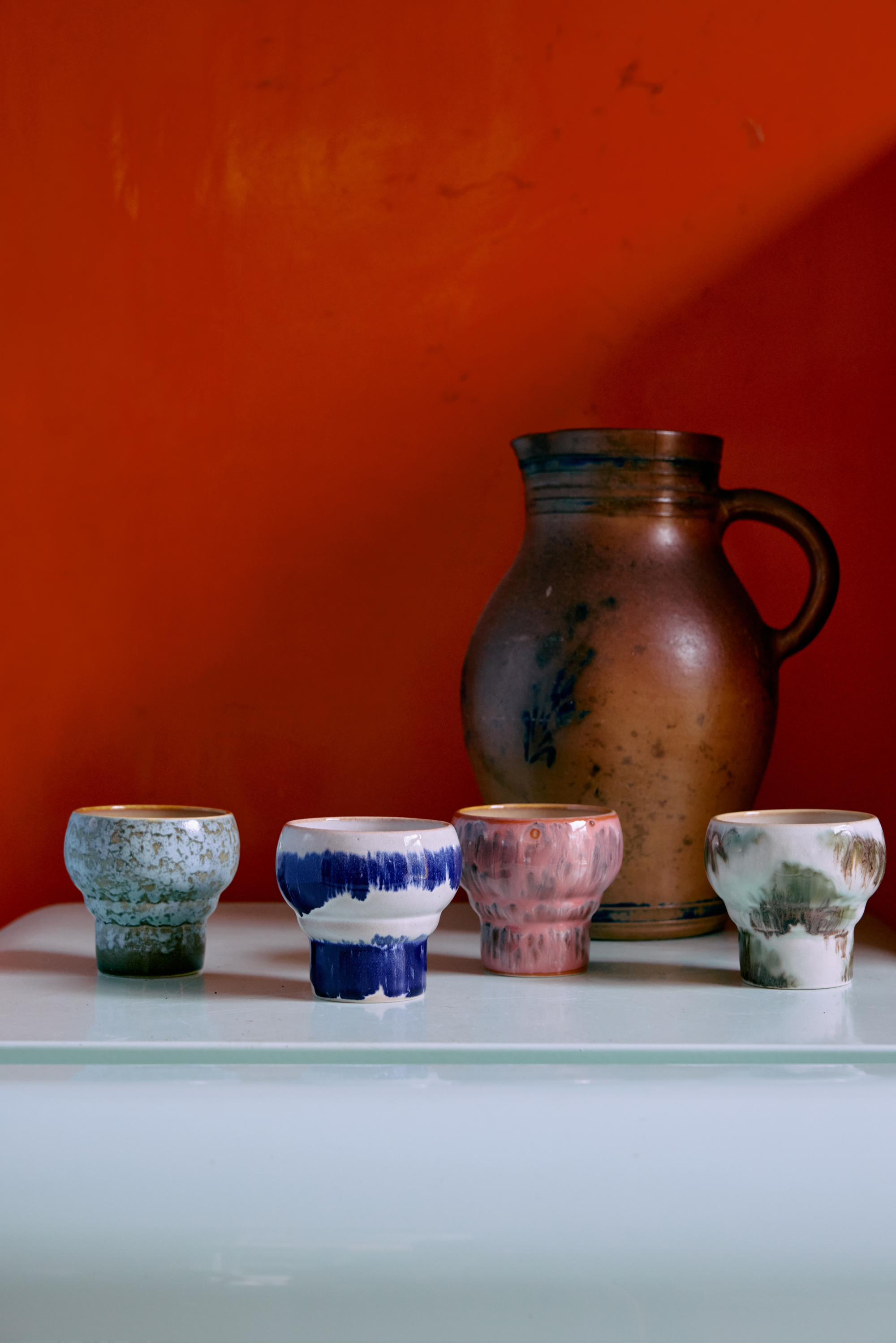 70s Ceramics: Expression lungo csészék, 2 db