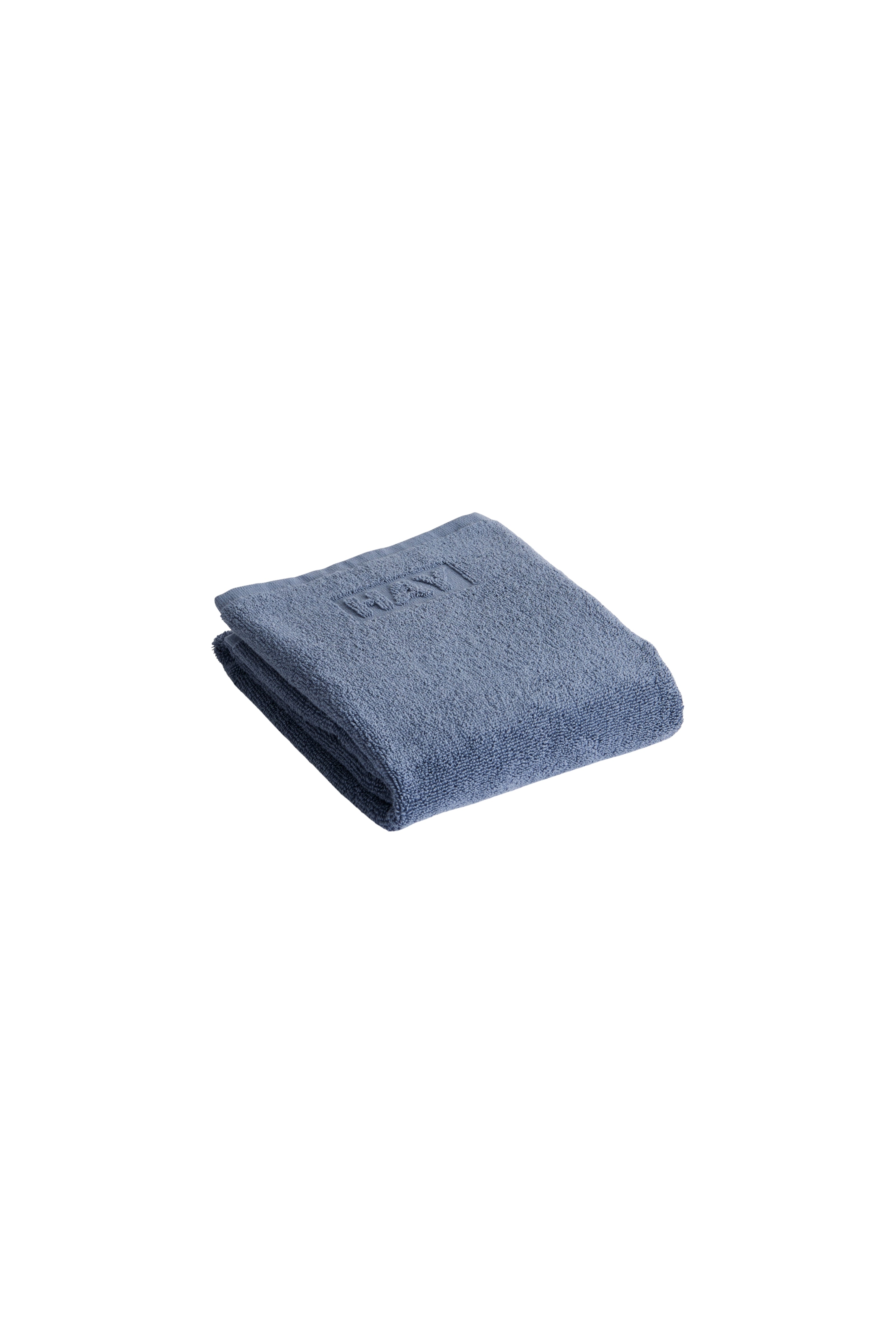 Mono Hand Towel (Organic)-W50 x L90-Steel blue | Hay | Home of Solinfo