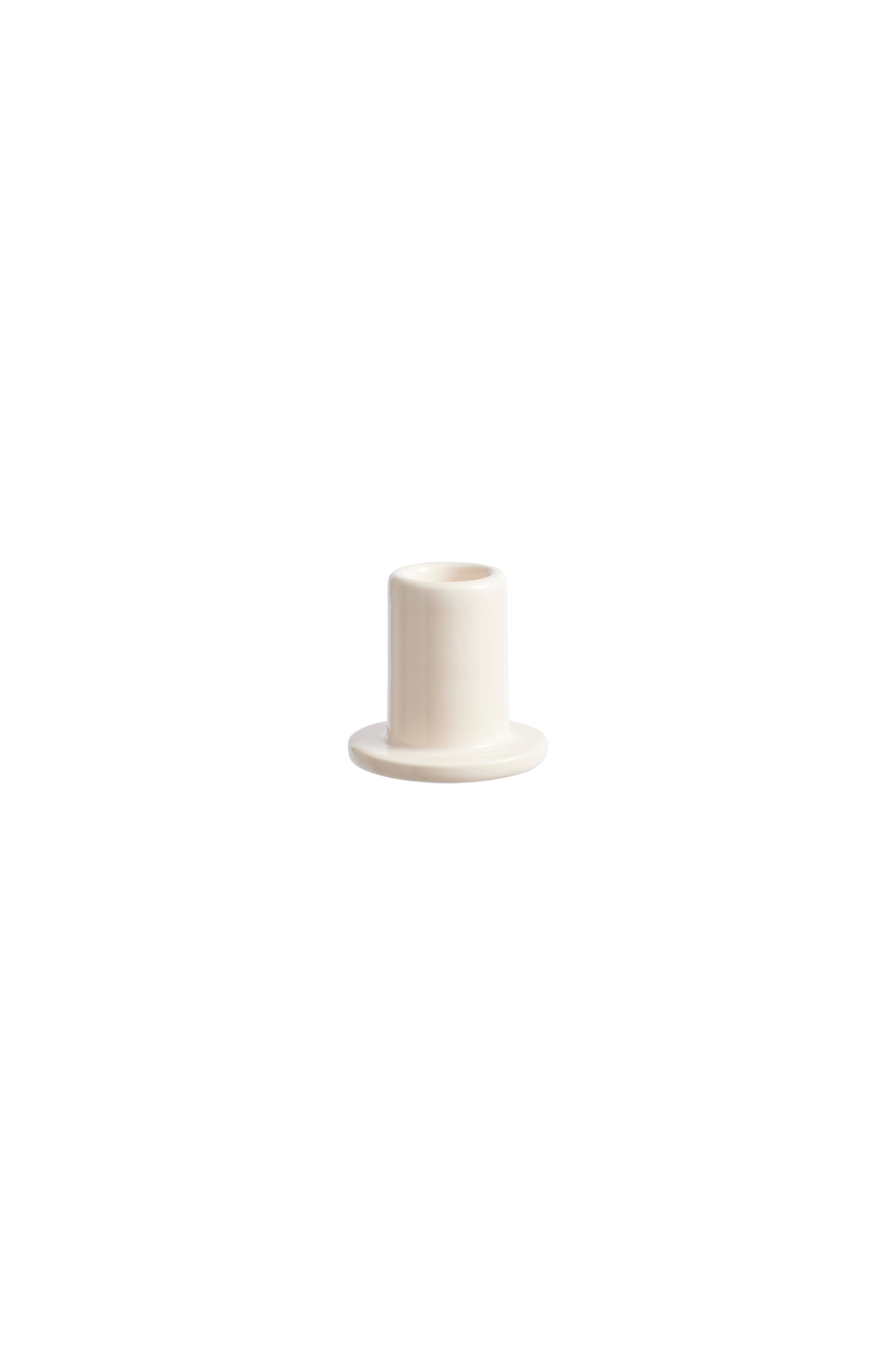  Tube Candleholder-Small-Off-white | Hay | Home of Solinfo