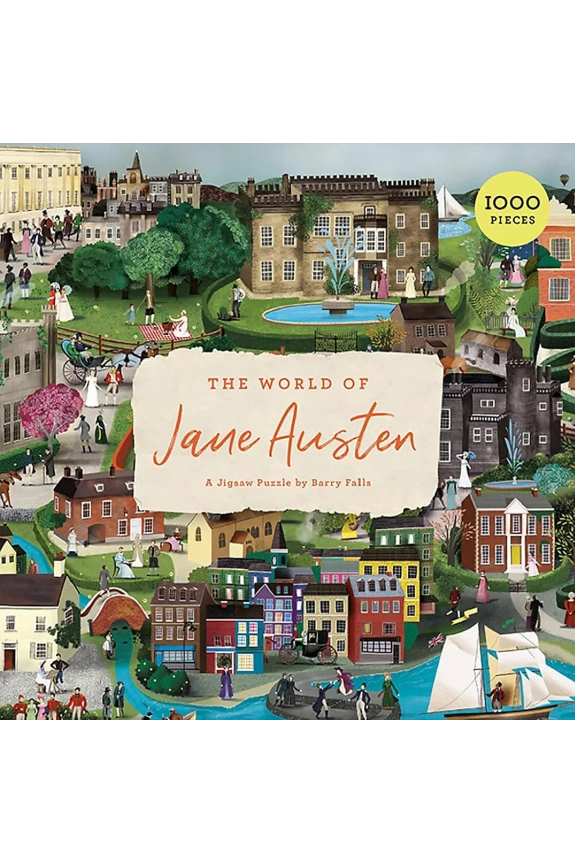 The World of Jane Austen - 1000 Piece Puzzle