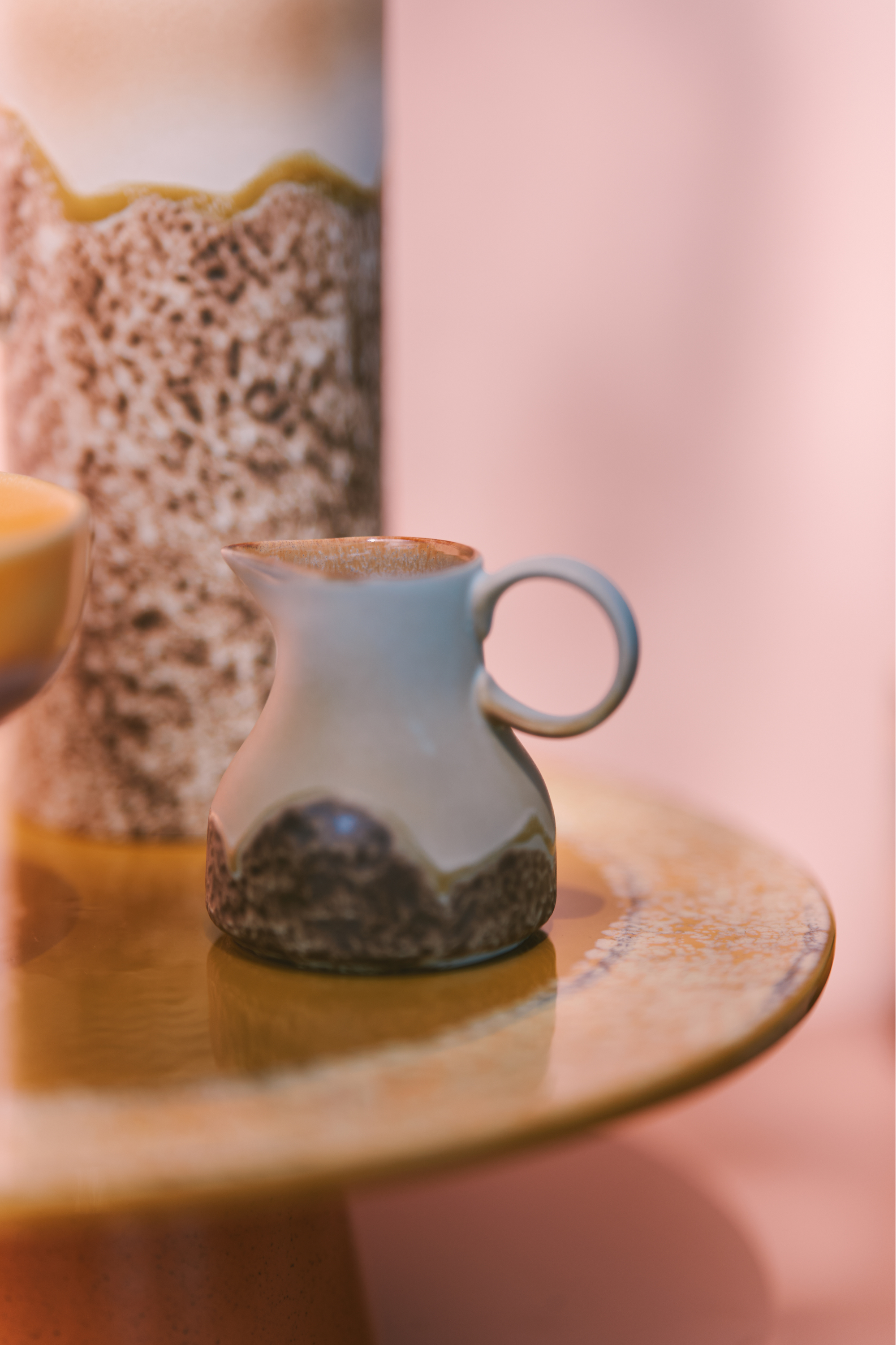 70s Ceramics Shell Milk Jug