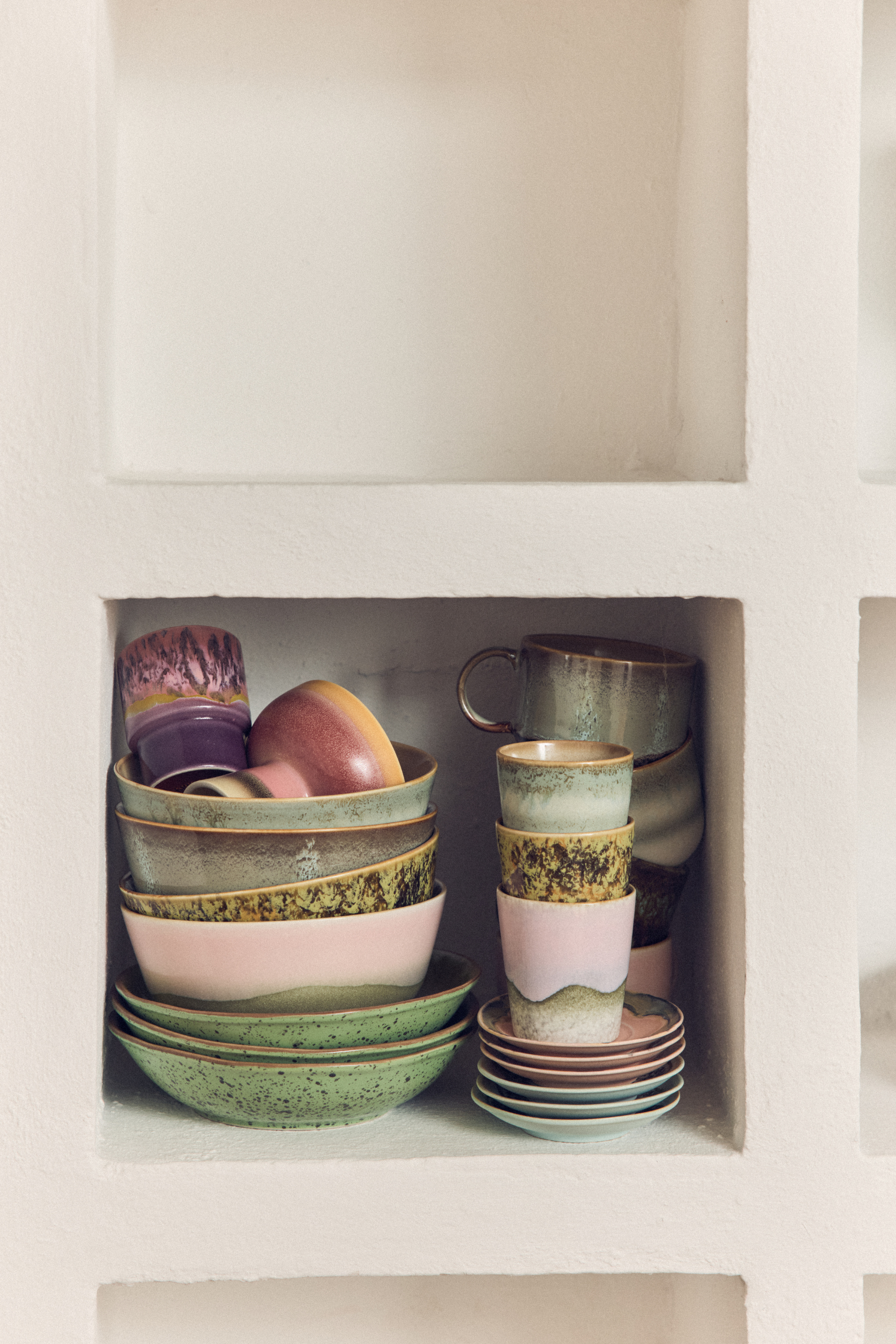 70s Ceramics Serendipity Coffee Mugs