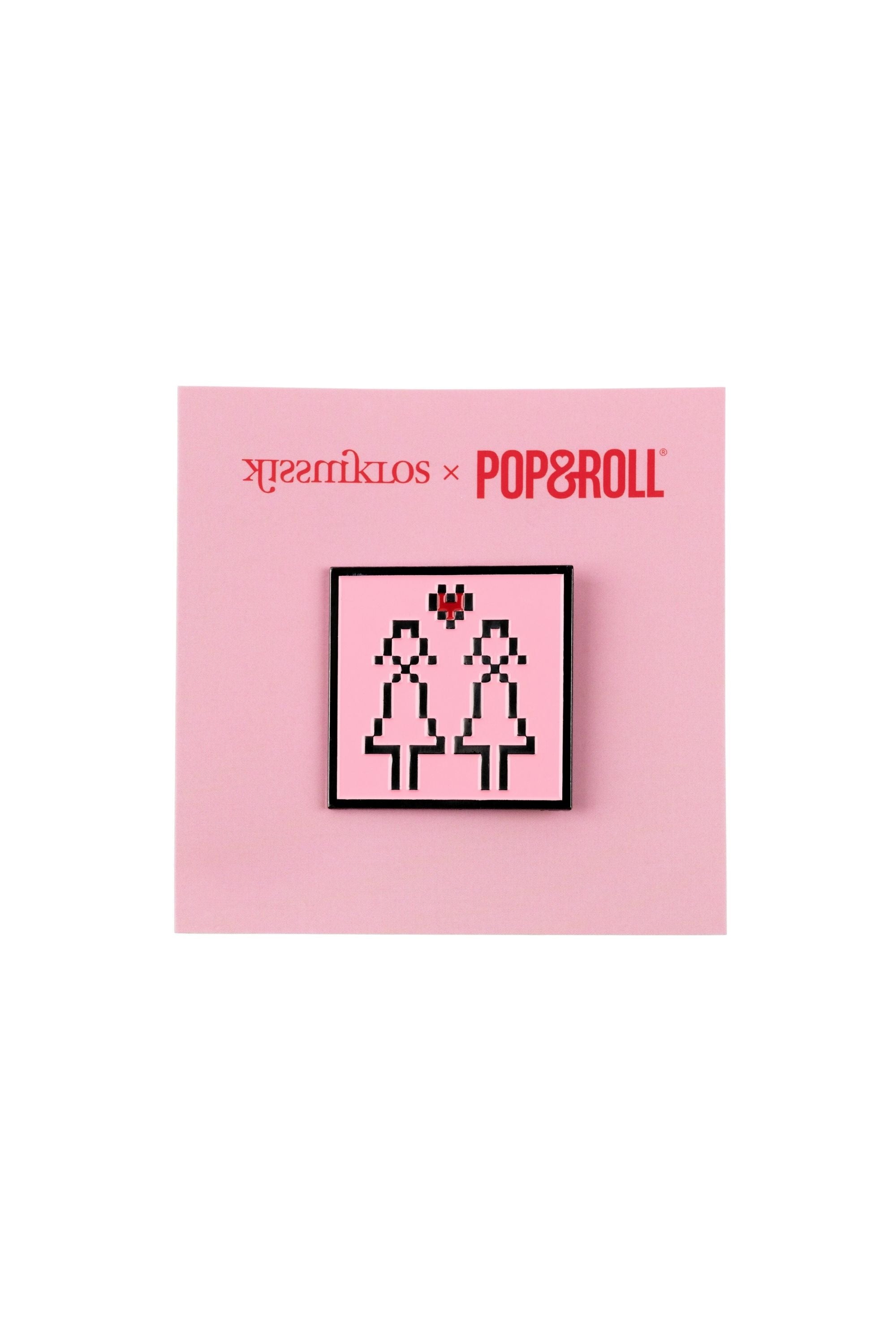 LOVE IS LOVE Girl-Girl kitűző