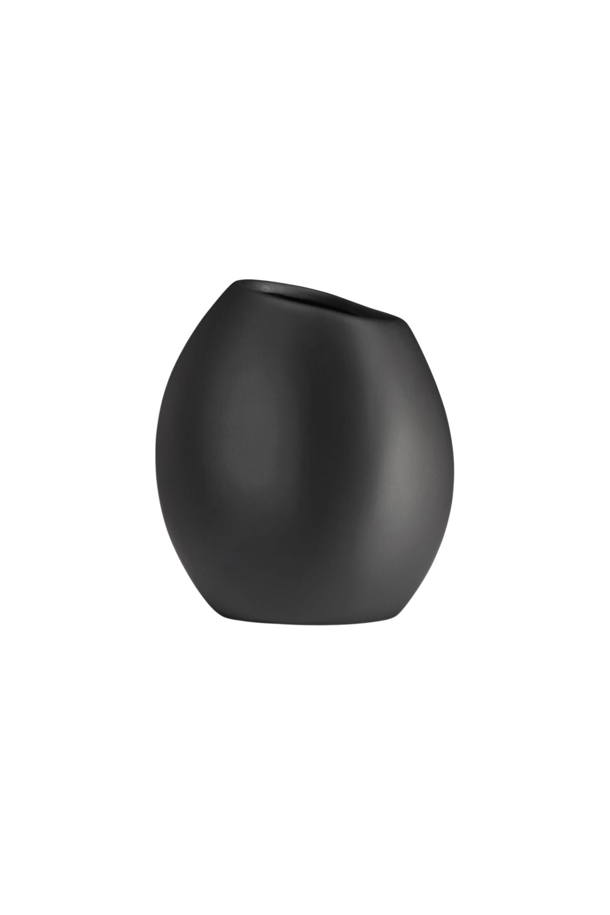 Lee black vase 28 cm