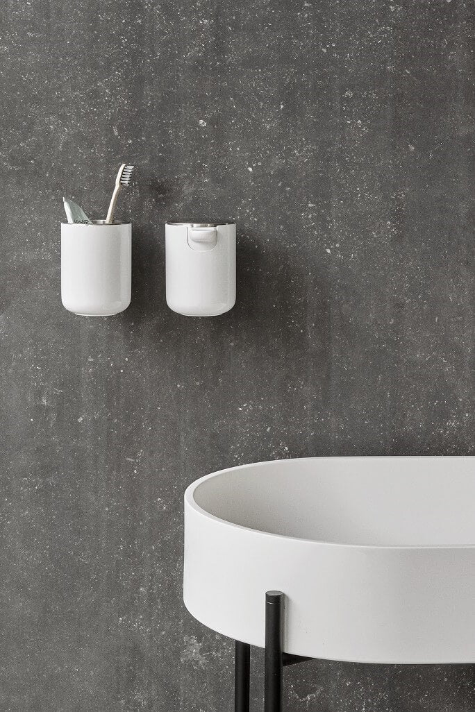 Toothbrush holder white, wall | Audo Copenhagen | Home of Solinfo