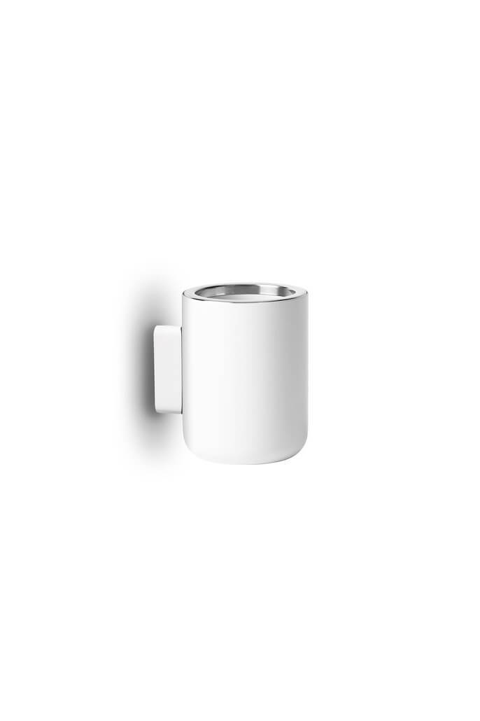 Toothbrush holder white, wall | Audo Copenhagen | Home of Solinfo