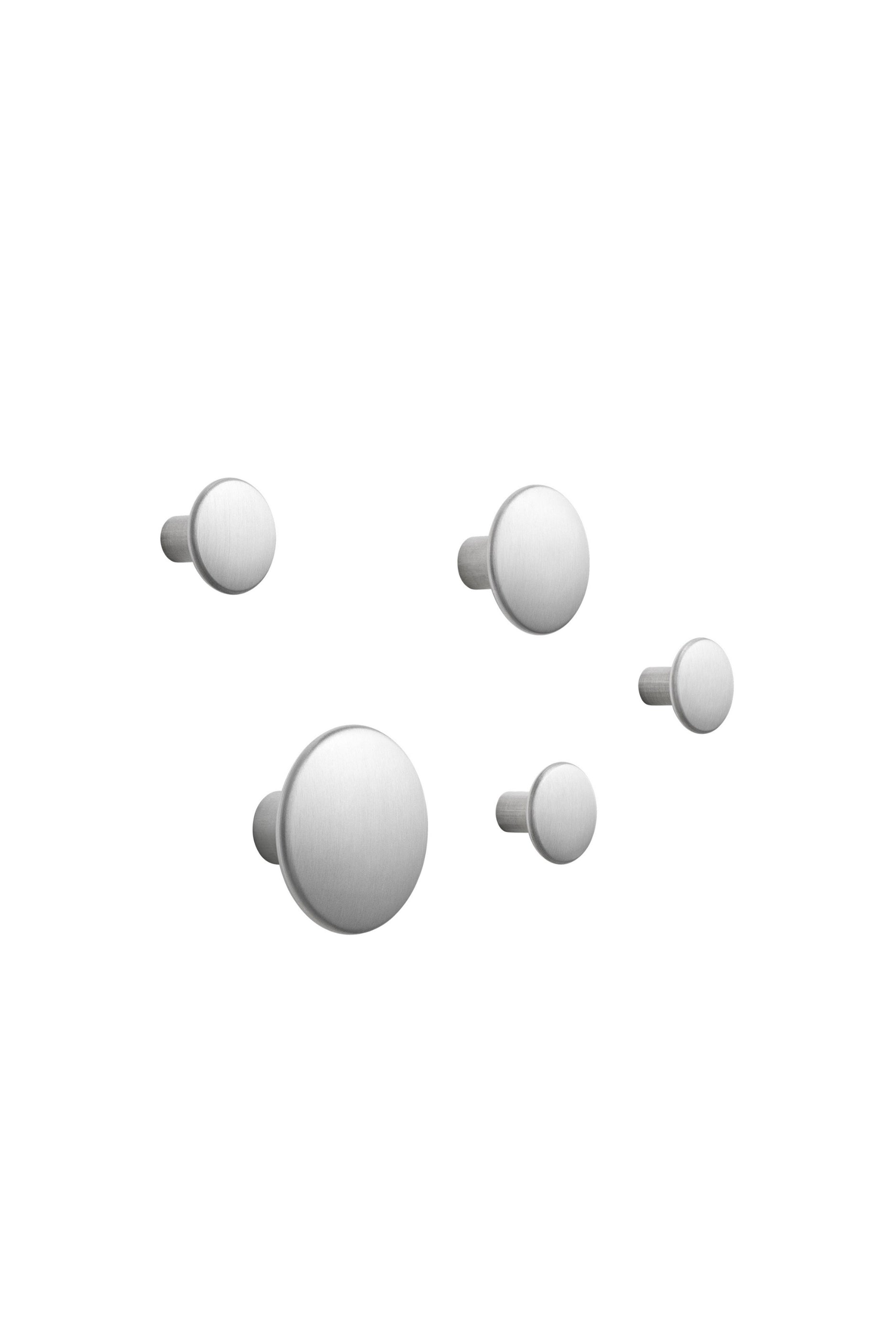 Dots Metal Coat Hook Set Aluminum