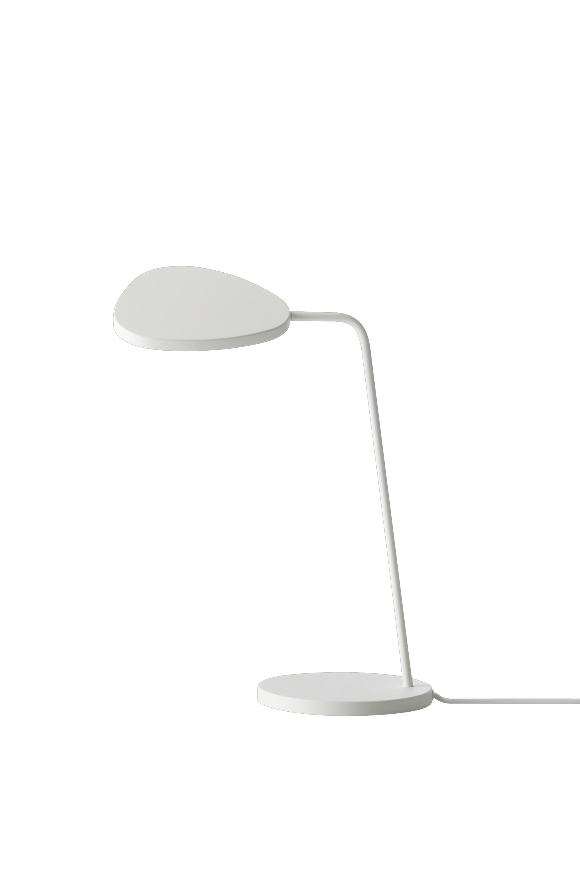 Leaf white table lamp