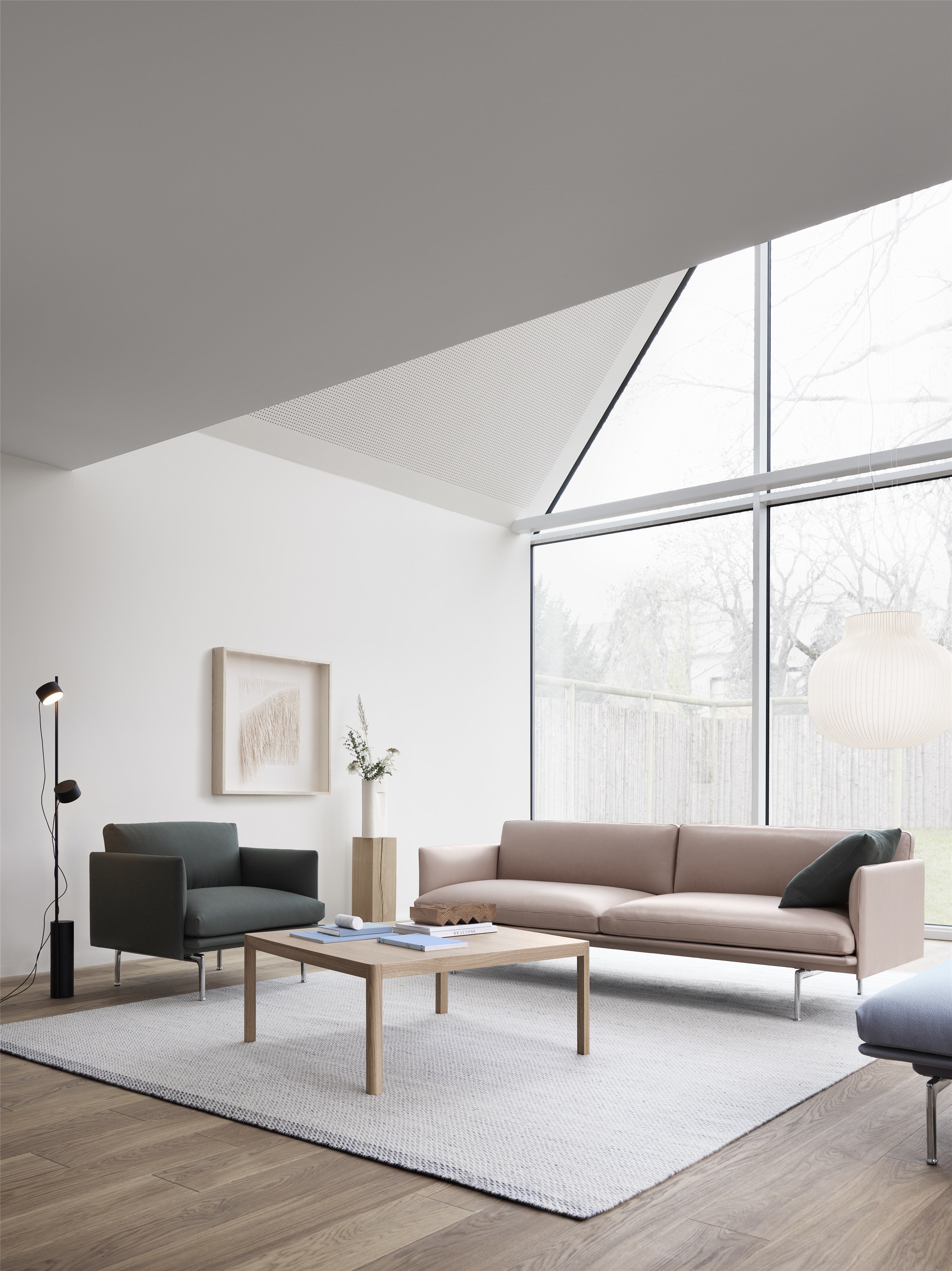 Outline Sofa 3-Seater Clay12 | Muuto | Home of Solinfo