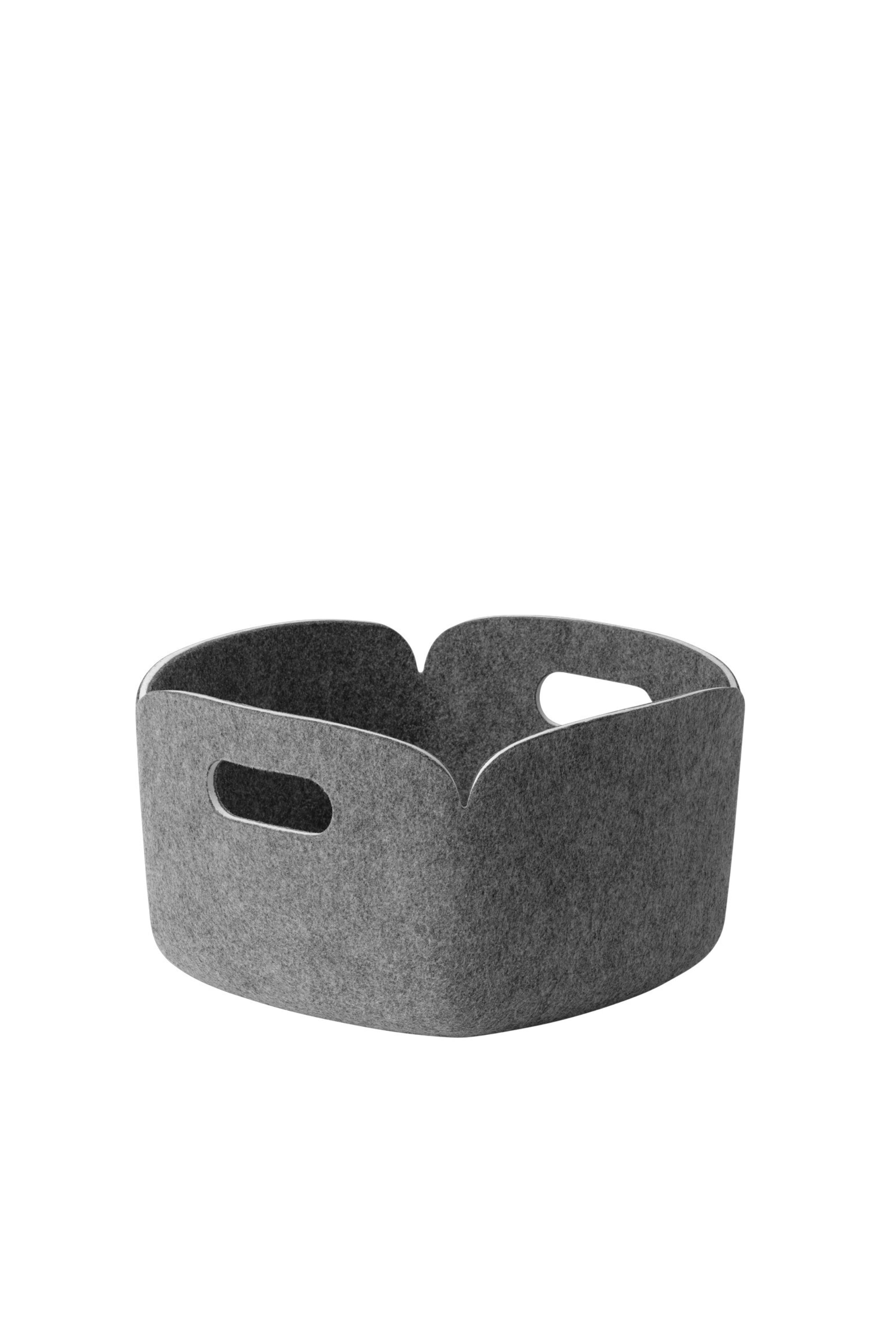 Restore grey mélange basket 28 x 28