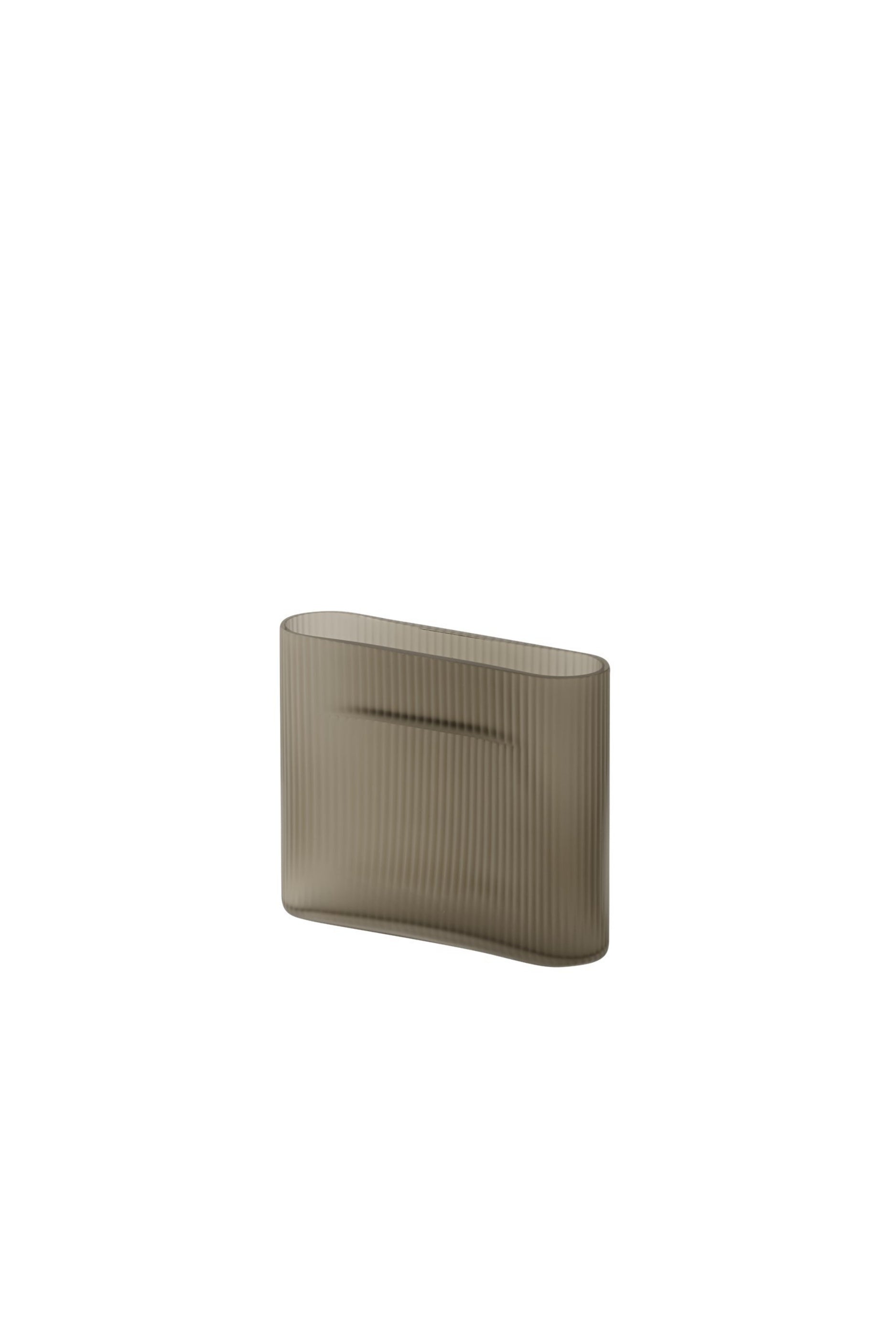 Home of Solinfo | Muuto | Ridge Vase Taupe Frosted Glass