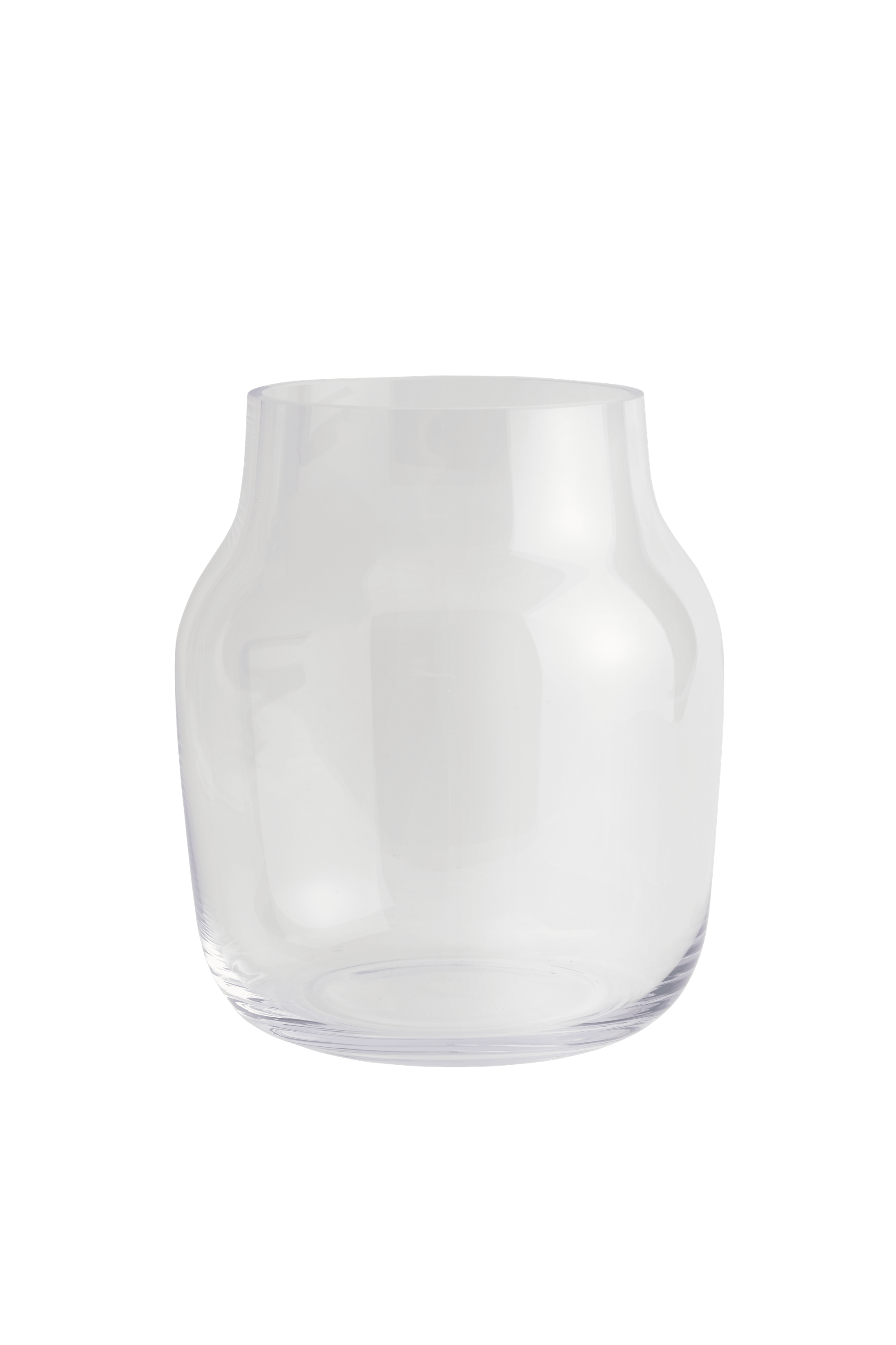 Silent Clear Vase ø20 cm