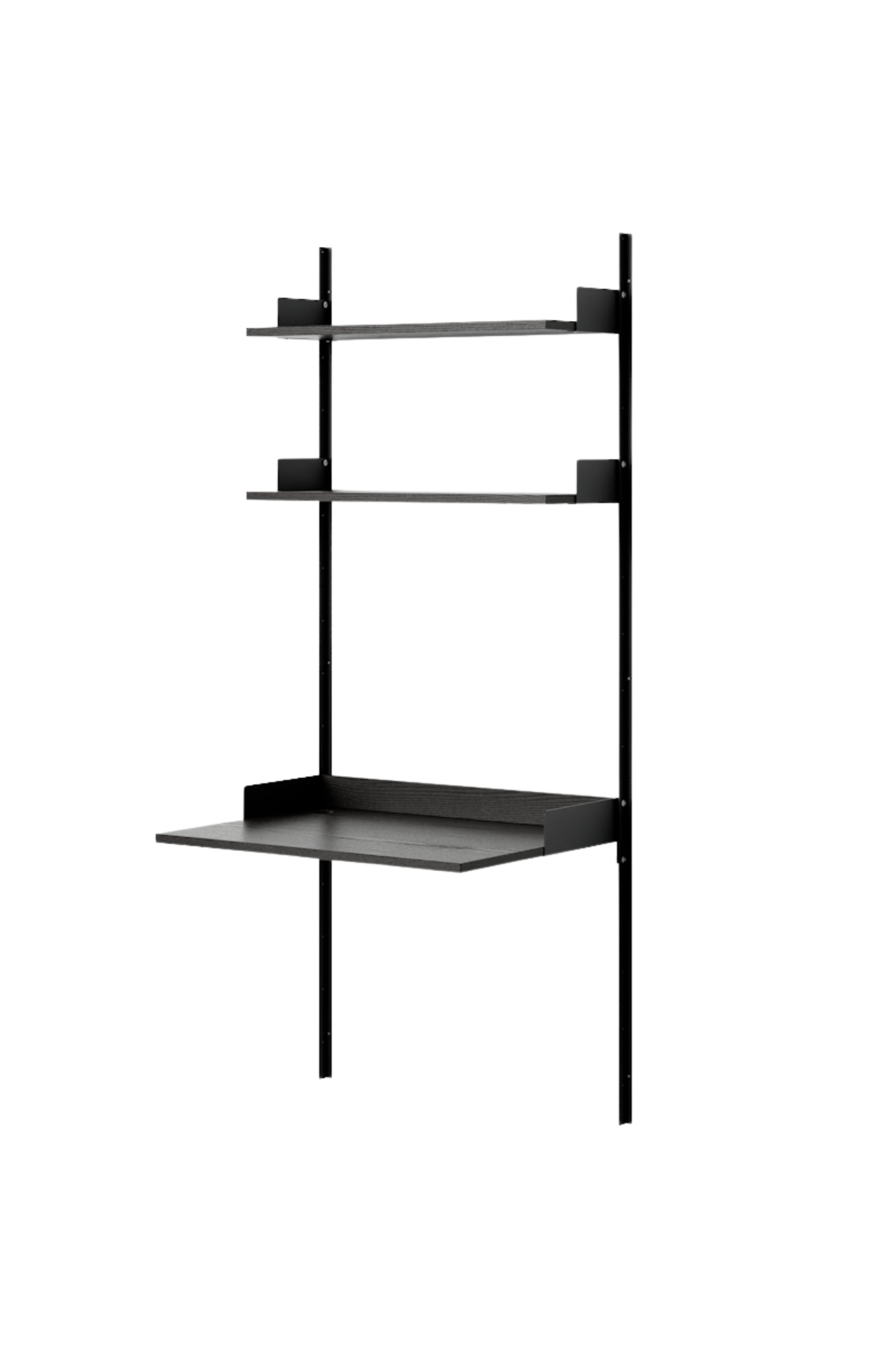 Study black shelf